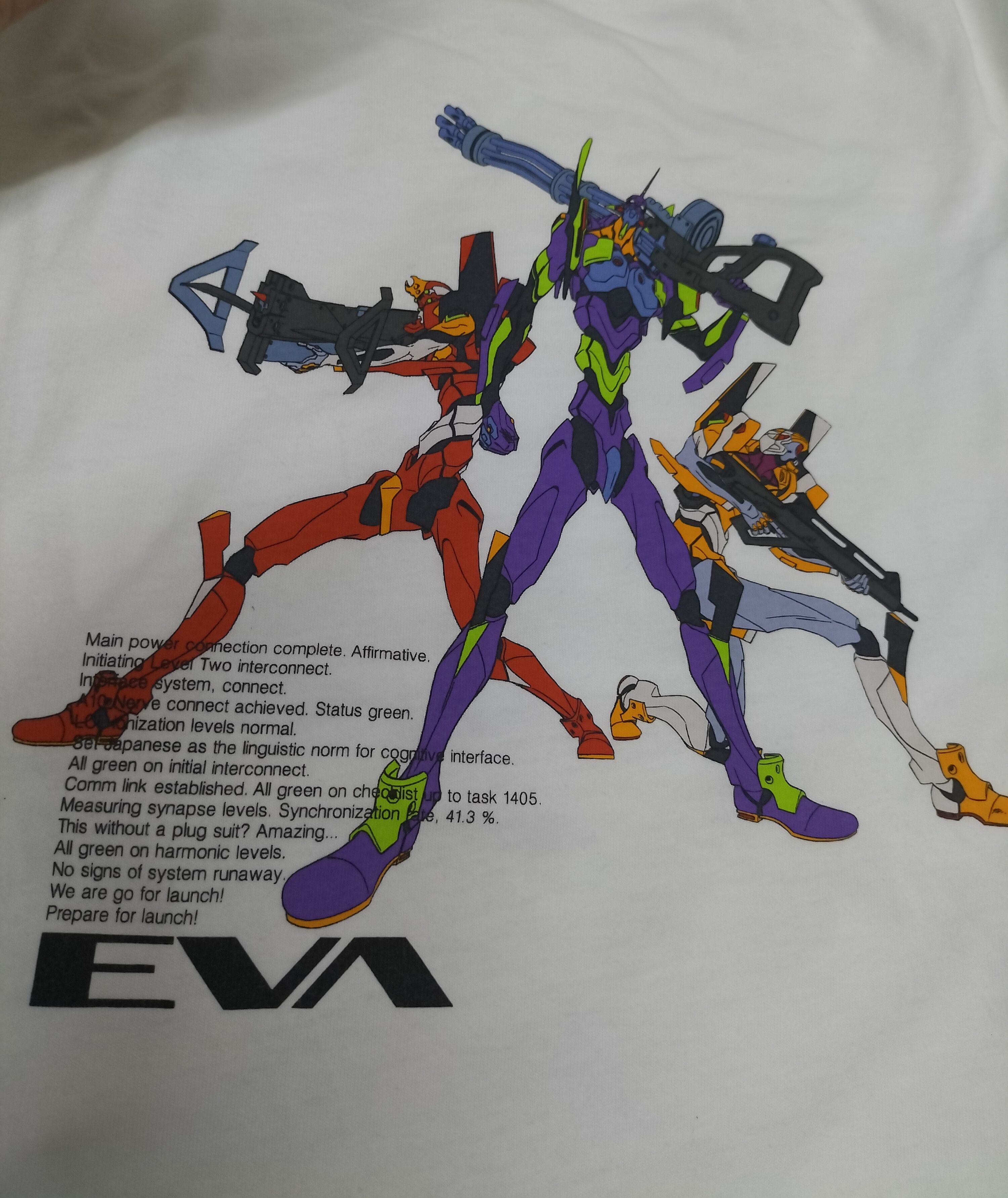 Anime Evangelion x uniqlo Tshirt Size US M / EU 48-50 / 2 - 3 Thumbnail