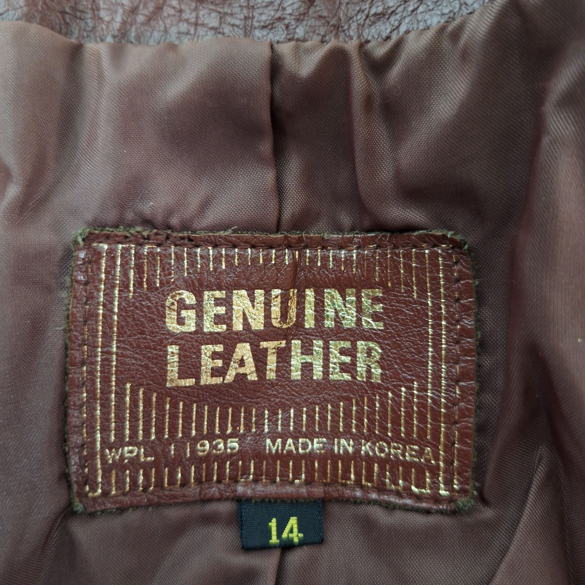 JCPenney Vintage JCPenney Burgundy Leather Blazer Jacket Size 14 Genu Size XL / US 12-14 / IT 48-50 - 4 Thumbnail