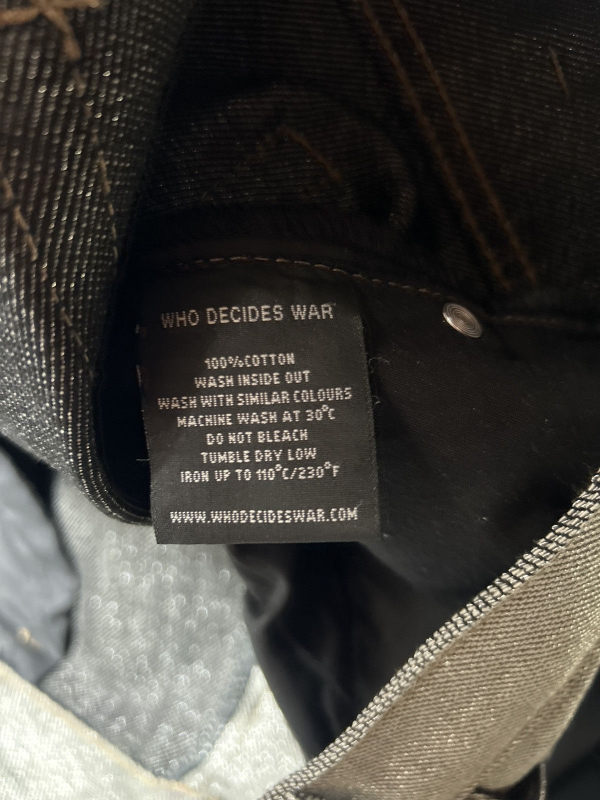 Who Decides War Who decides War denim Size US 36 / EU 52 - 7 Thumbnail