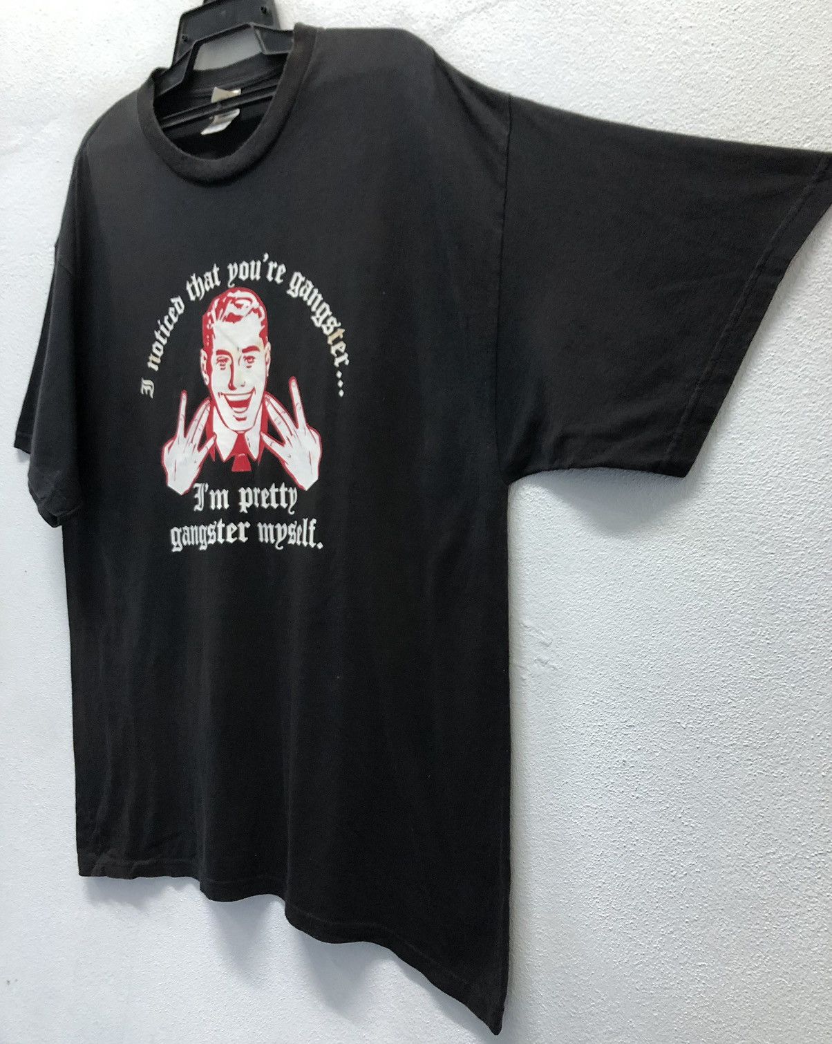 Delta Vintage Weight I'm Pretty Gangster Myself T-Shirt Size US XL / EU 56 / 4 - 5 Thumbnail