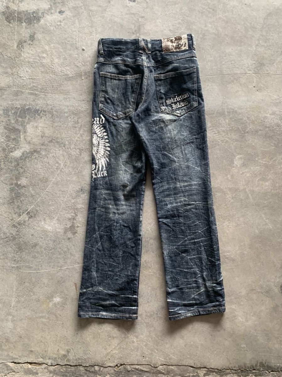 Hysteric Glamour Y2K style cross design chrome hearts/affliction inspired Size US 28 / EU 44 - 2 Thumbnail