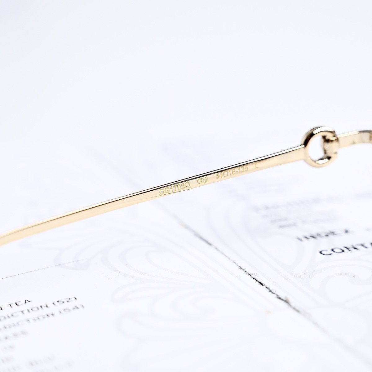 Gucci GUCCI GG1702O 002 GLASSES Size ONE SIZE - 6 Thumbnail