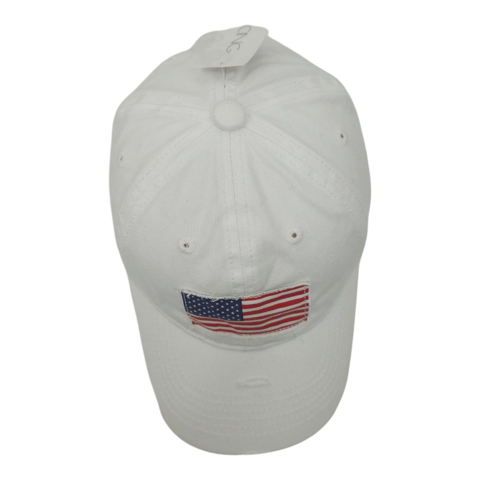 Other USA Flag Patch Distressed Tuck Strap Adjustable Cap Trucker Size ONE SIZE - 6 Thumbnail