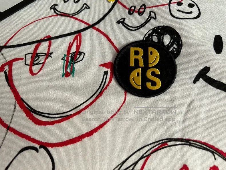Raf Simons Raf simons Smiley Face Cooperative Short Sleeves Size US L / EU 52-54 / 3 - 3 Thumbnail