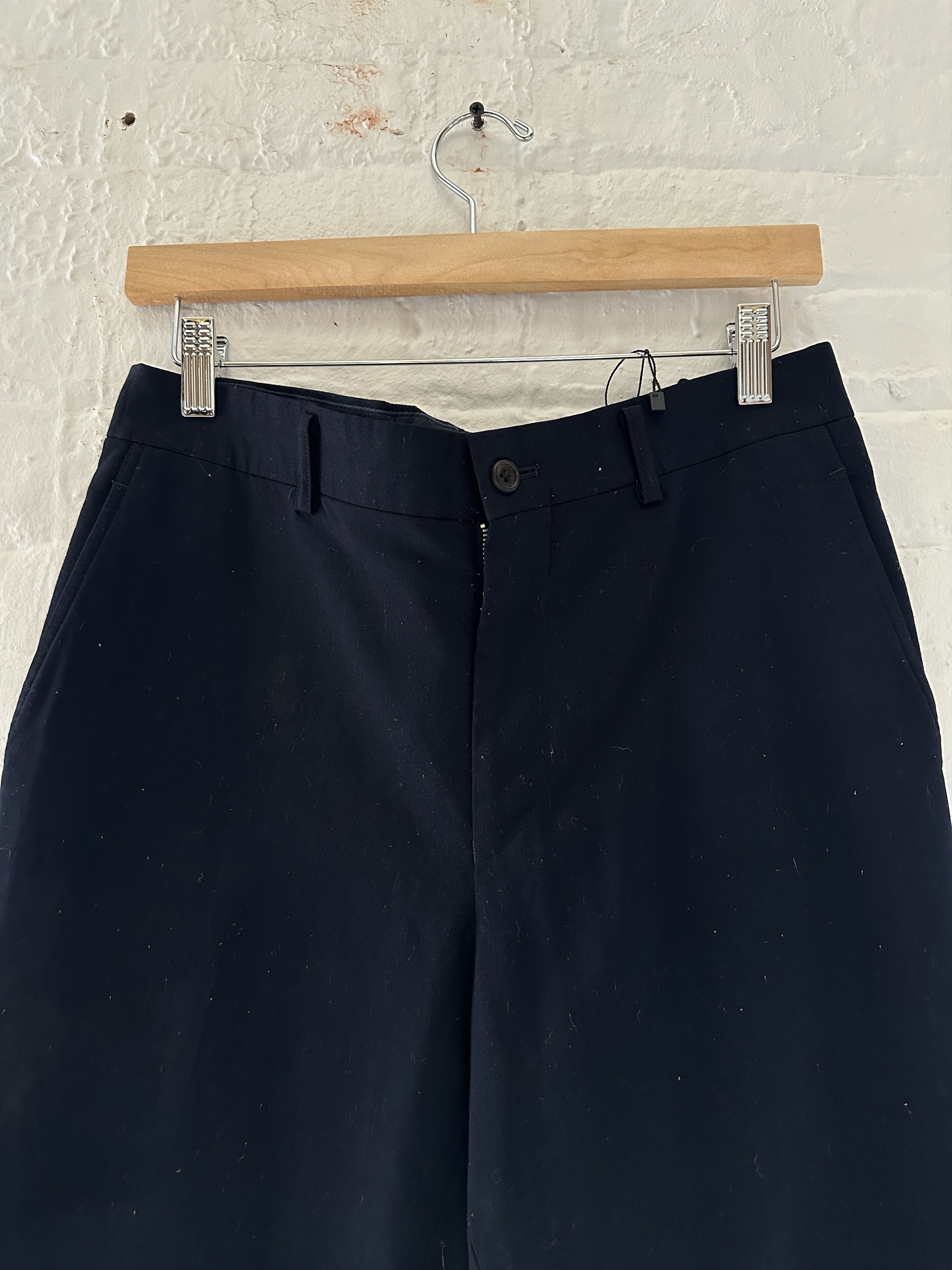 Comme des Garcons Comme des Garcons Homme Wool Trousers Size US 32 / EU 48 - 2 Thumbnail