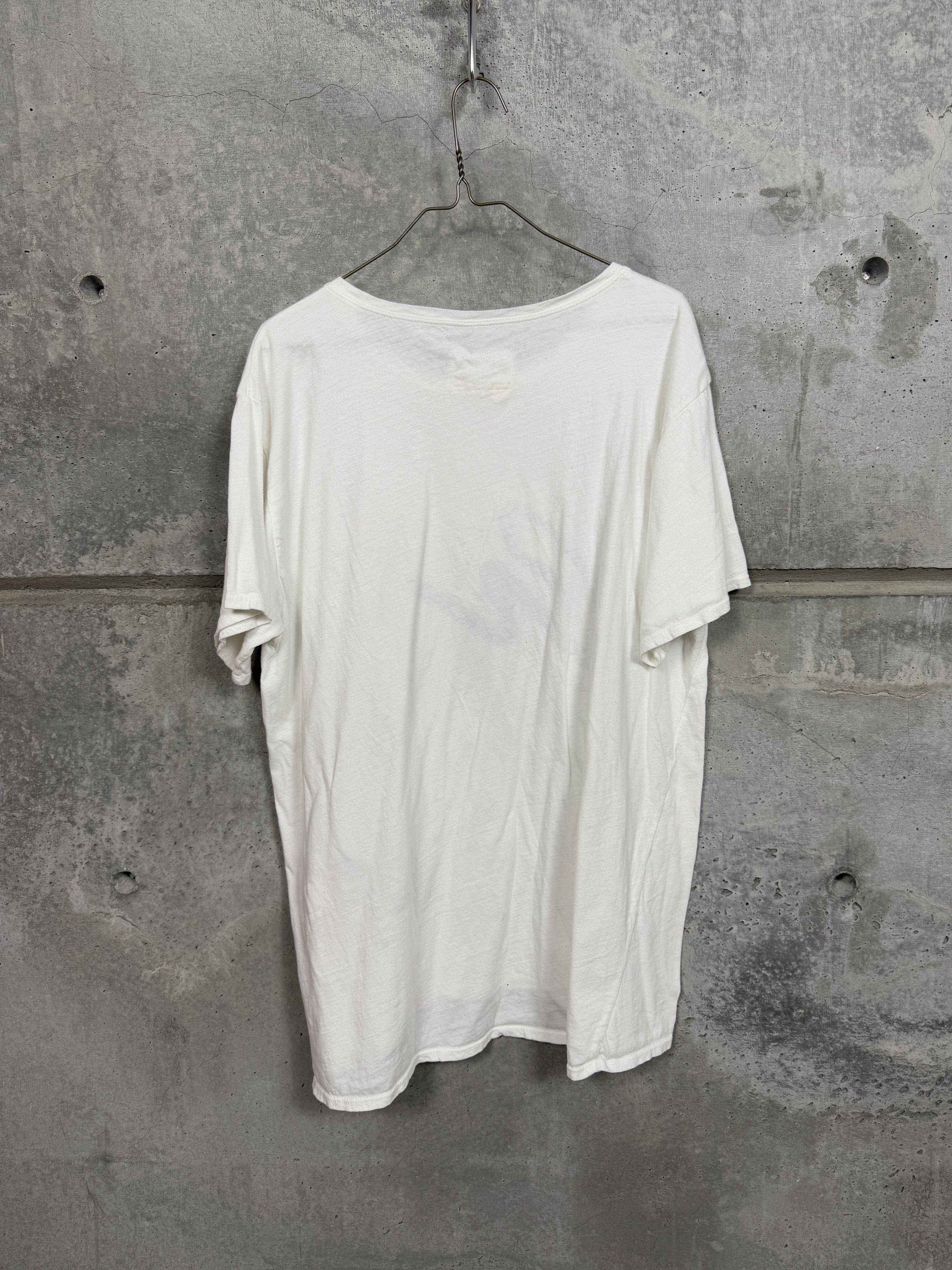Greg Lauren Greg Lauren White Paint Splatter Tee Size US L / EU 52-54 / 3 - 6 Thumbnail