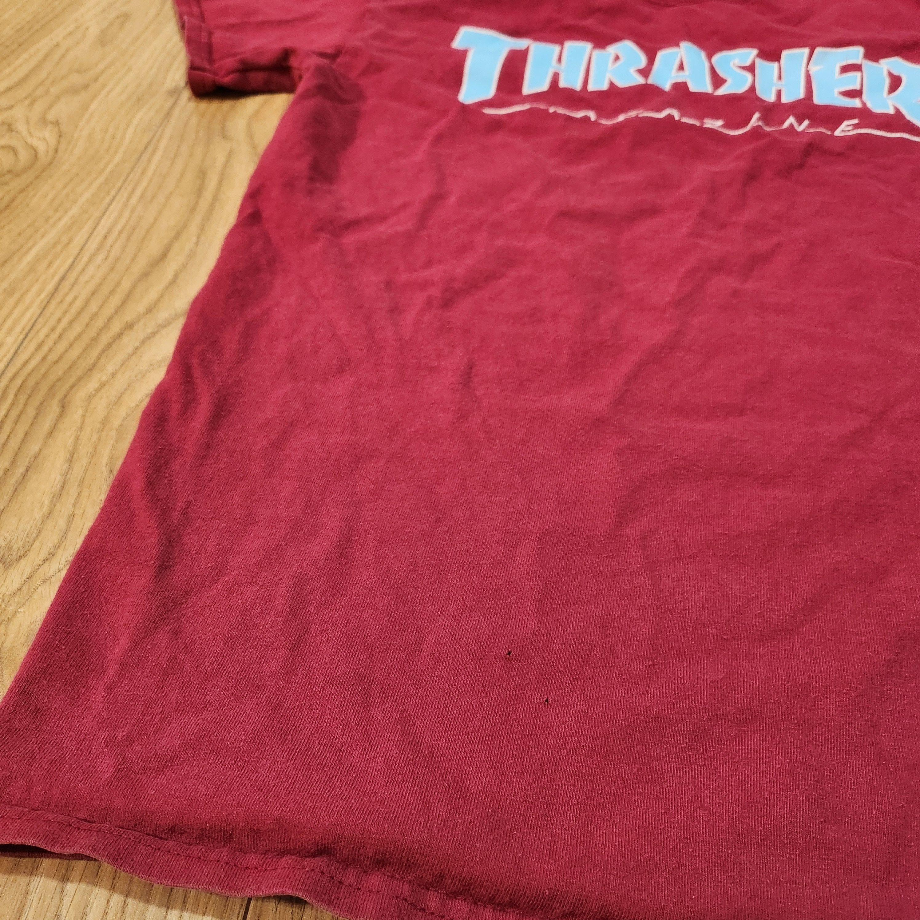 Thrasher Pink classic logo Trasher shirt Size US M / EU 48-50 / 2 - 4 Thumbnail