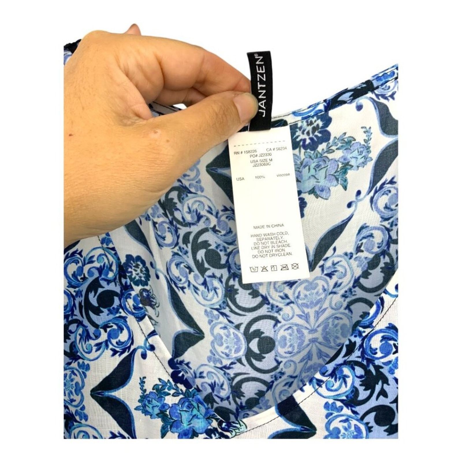 Jantzen Jantzen Sunset Ceramic Tunic Coverup Medium NWOT $89 MSRP Size M / US 6-8 / IT 42-44 - 6 Thumbnail