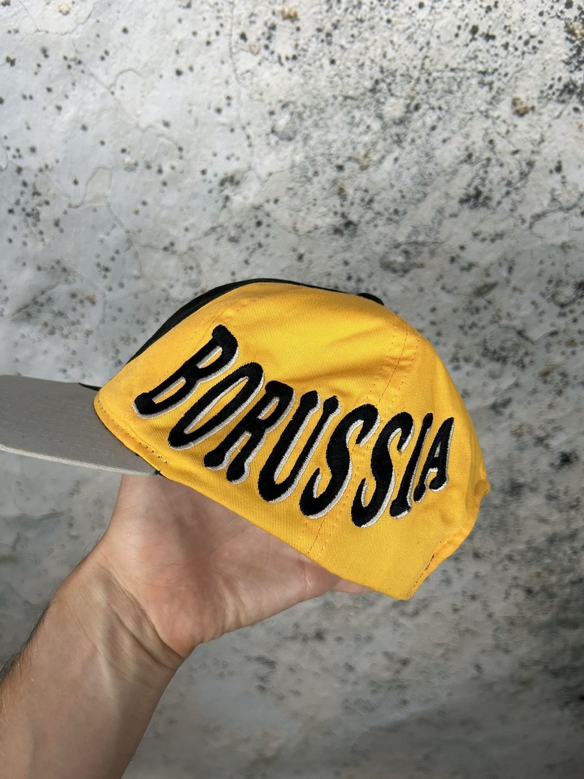 Vintage Vintage Borussia Dortmund Soccer Hat Football 90s Rare Size ONE SIZE - 2 Thumbnail
