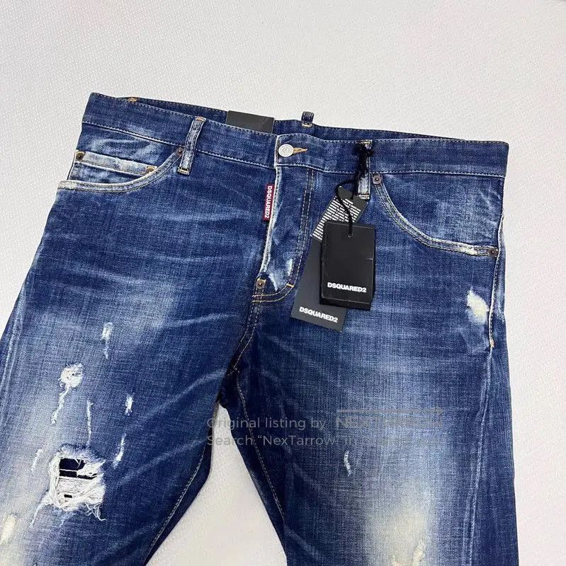 Dsquared2 DSQUARED2 Men's Casual Distressed Denim Pants . Size US 34 / EU 50 - 2 Thumbnail