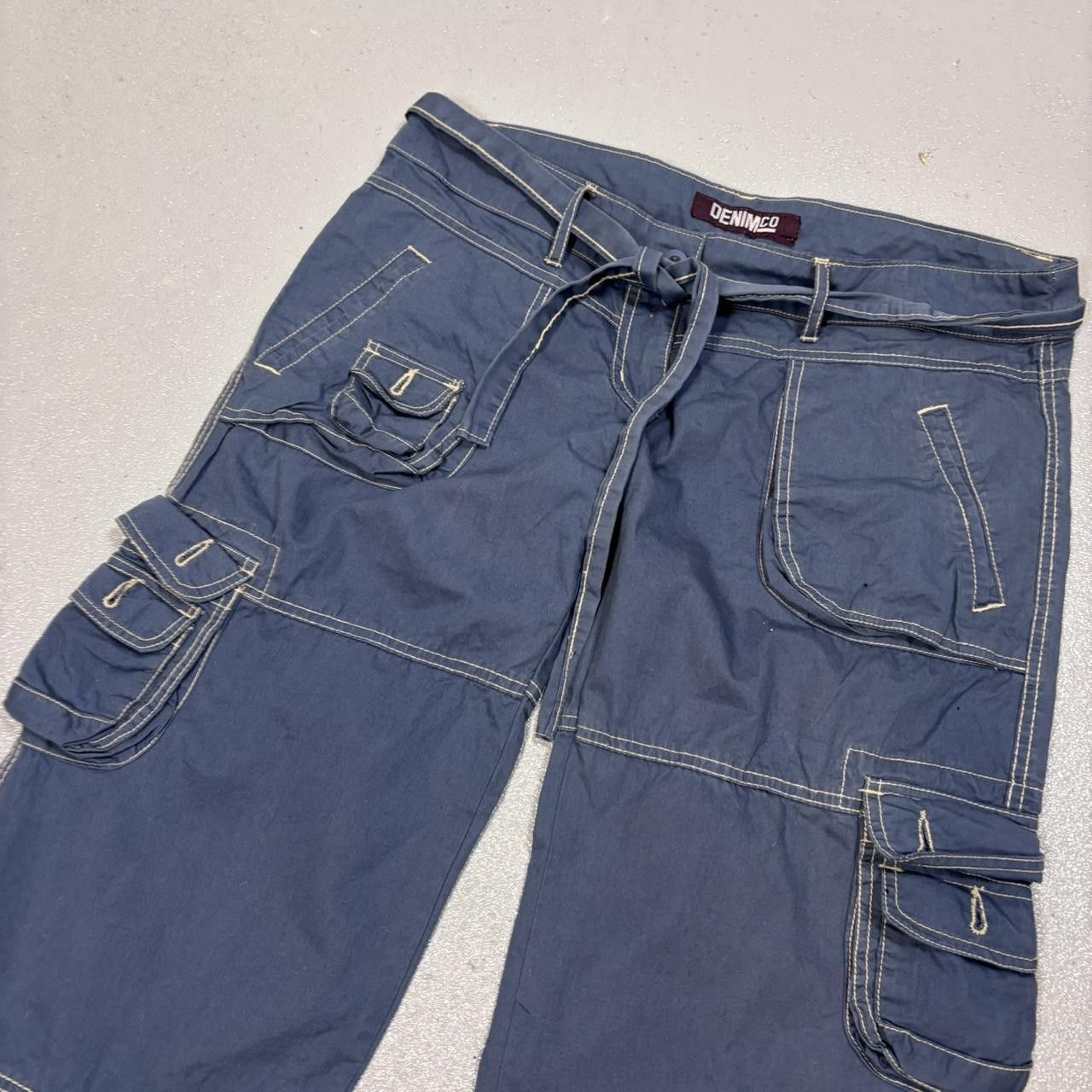 Japanese Brand × Vintage Vintage y2k 90s cargo pants Size US 34 / EU 50 - 3 Thumbnail