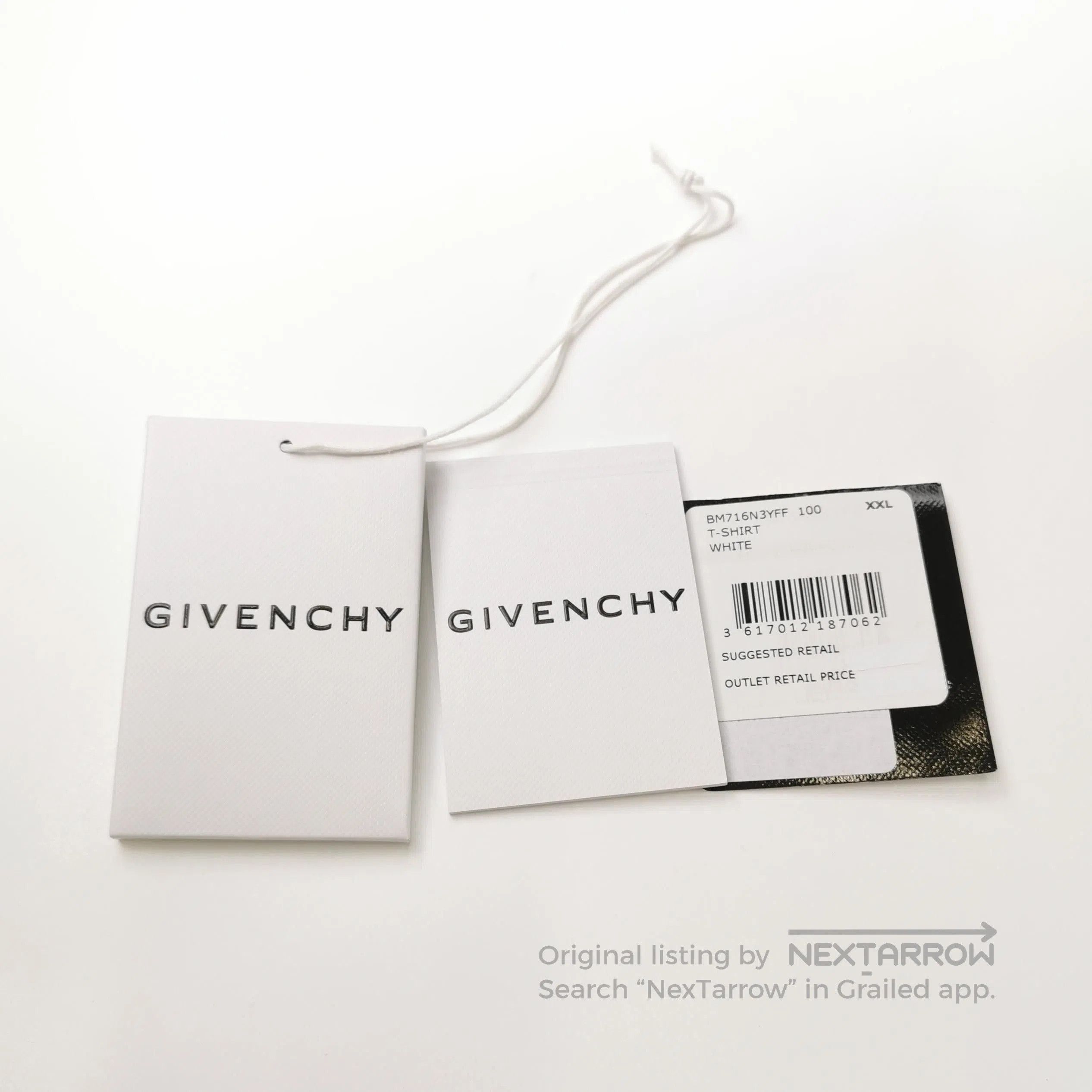 Givenchy Givenchy XXL Graphic Print Cotton Short-Sleeve T-Shirt. Size US XXL / EU 58 / 5 - 1 Thumbnail