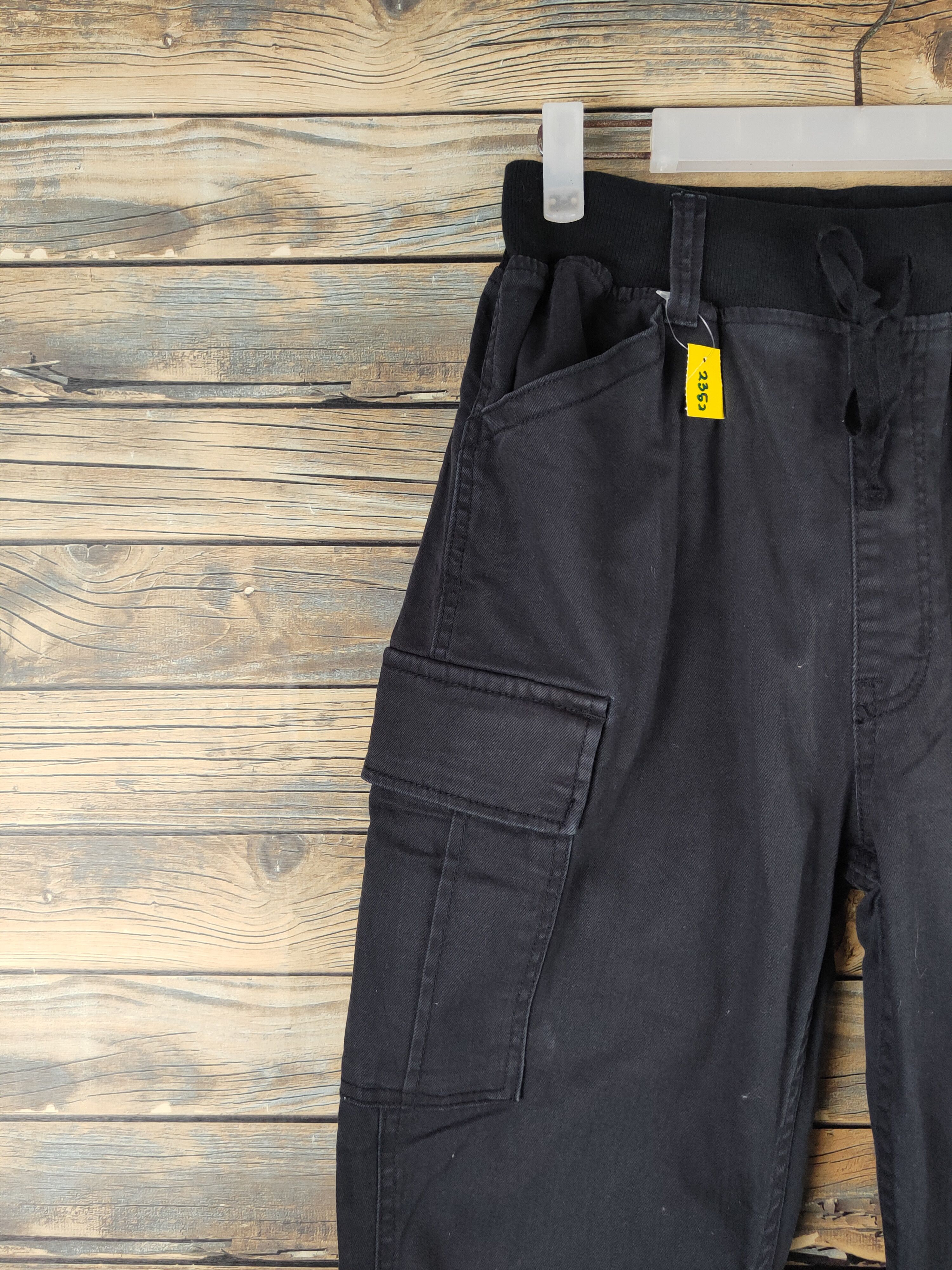 Japanese Brand DL Cube Sugar Black Multipocket Joggers #2352 Size US 27 - 3 Thumbnail