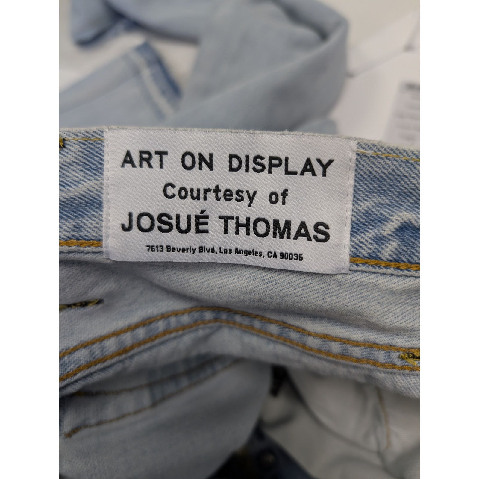 Gallery Dept. o1rshd1 Denim Jean Pants in Light Blue Size US 36 / EU 52 - 19 Thumbnail
