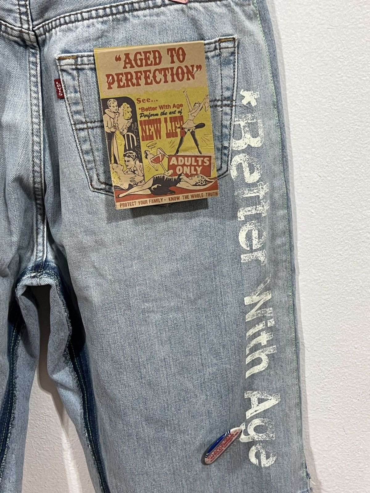 Better With Age Better With Age Campaing Triple-Wide Denim Short Size US 36 / EU 52 - 10 Thumbnail