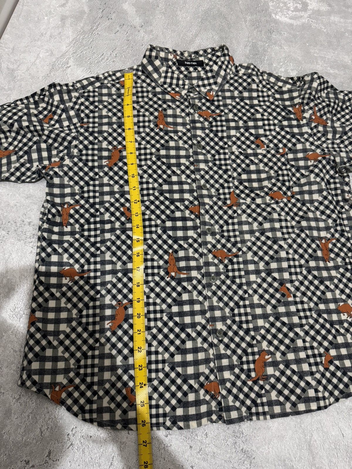 Ne-Net Ne-net issey miyake plaid shirt Size US M / EU 48-50 / 2 - 9 Thumbnail