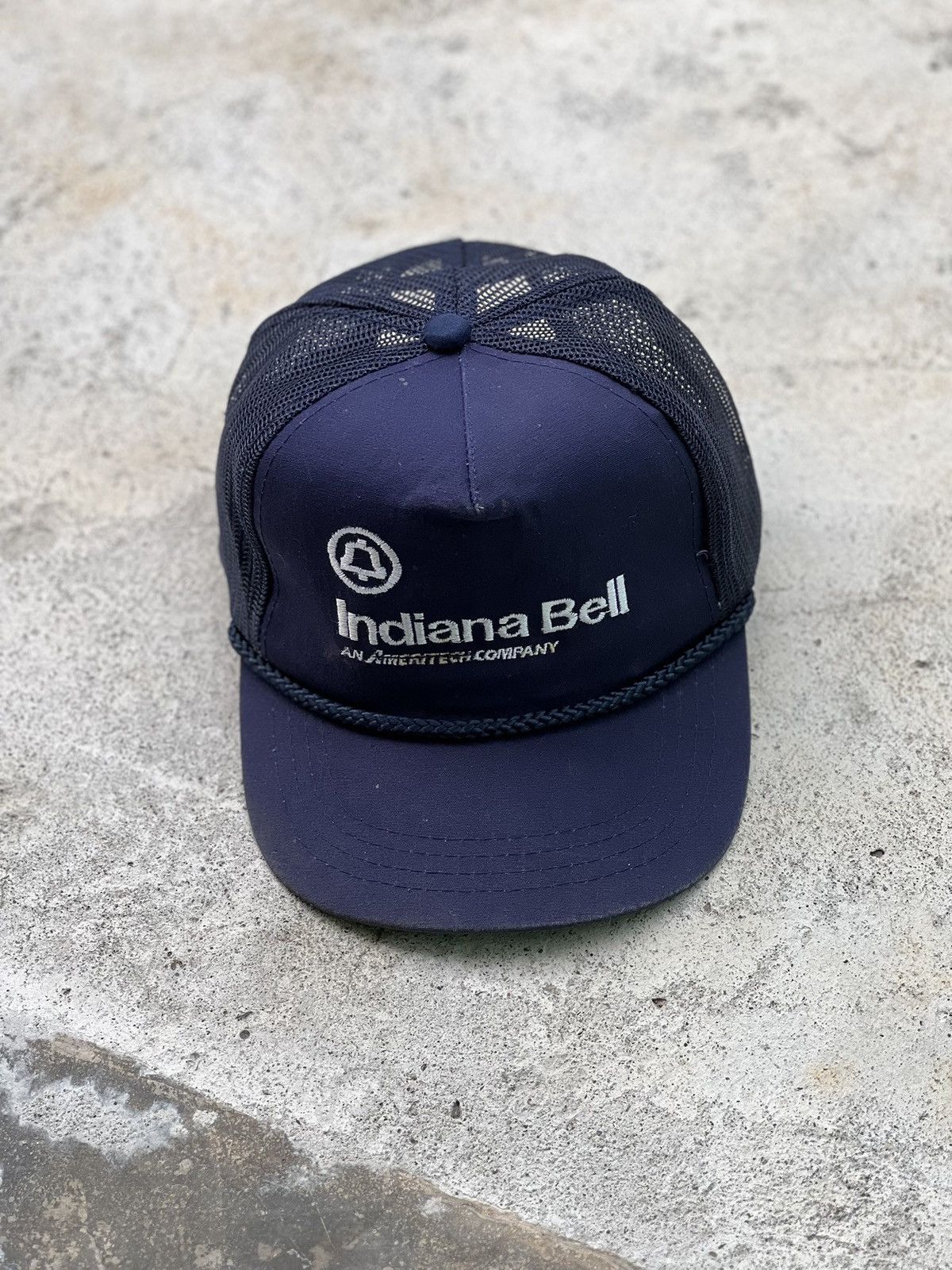 Vintage Vintage Hat Trucker 80s 90s Indiana Bell Telephone Ameritech Size ONE SIZE - 2 Thumbnail