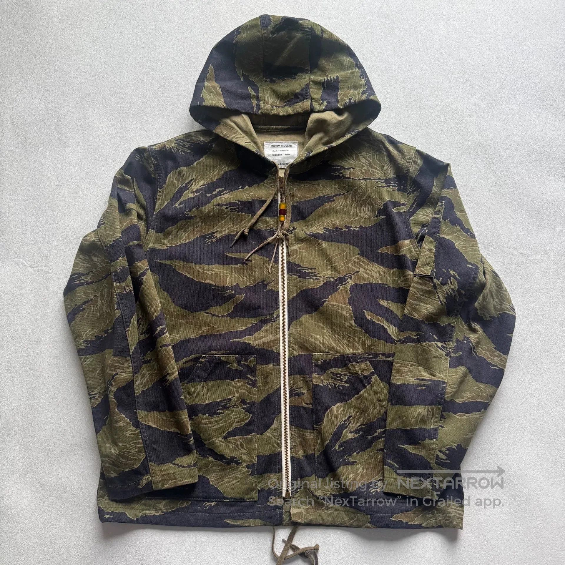 The Real McCoy's The Real McCoy's Tiger Camo Parka. Size US M / EU 48-50 / 2 - 1 Thumbnail
