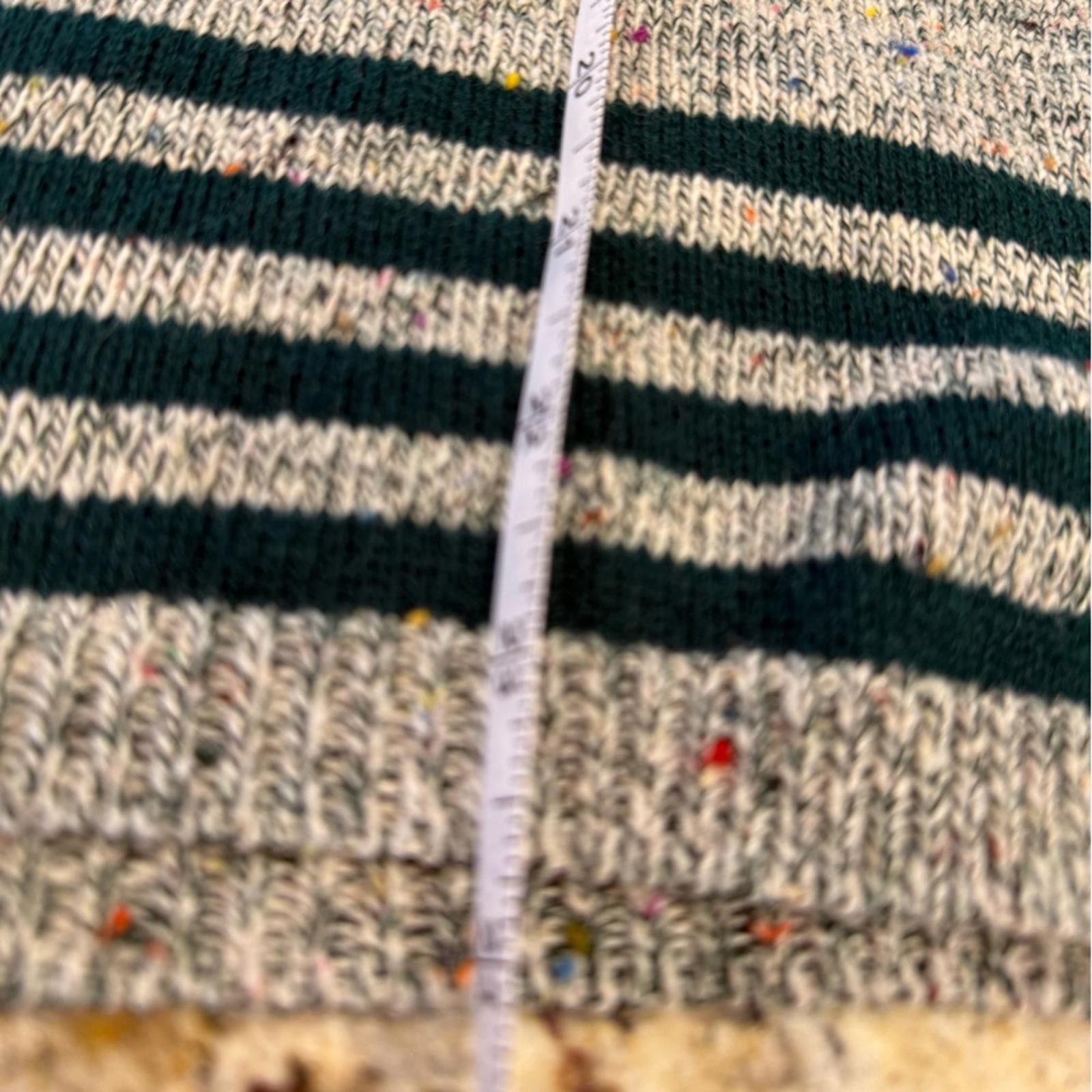Other Penrose vintage sweater speckled gray & green stripes SZ SM Size S / US 4 / IT 40 - 7 Thumbnail