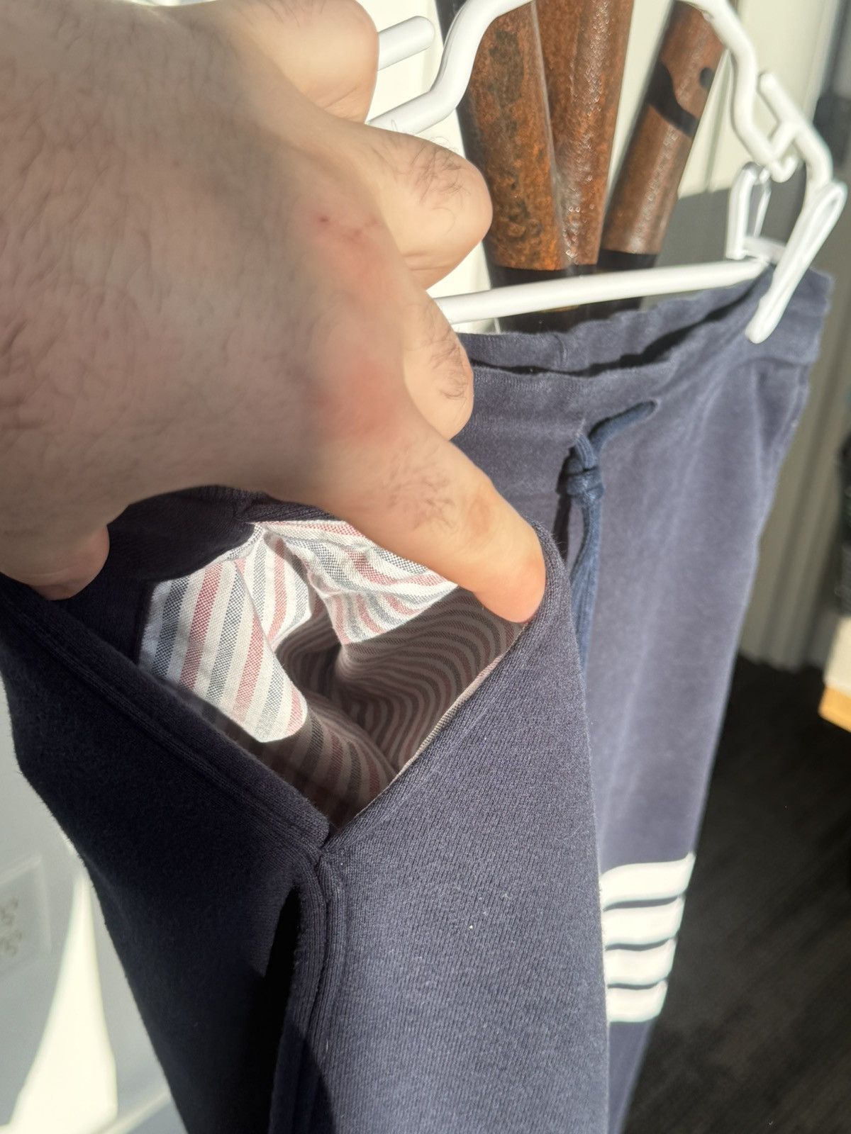Thom Browne Thom Browne 4 bar sweatpants Size US 34 / EU 50 - 8 Thumbnail