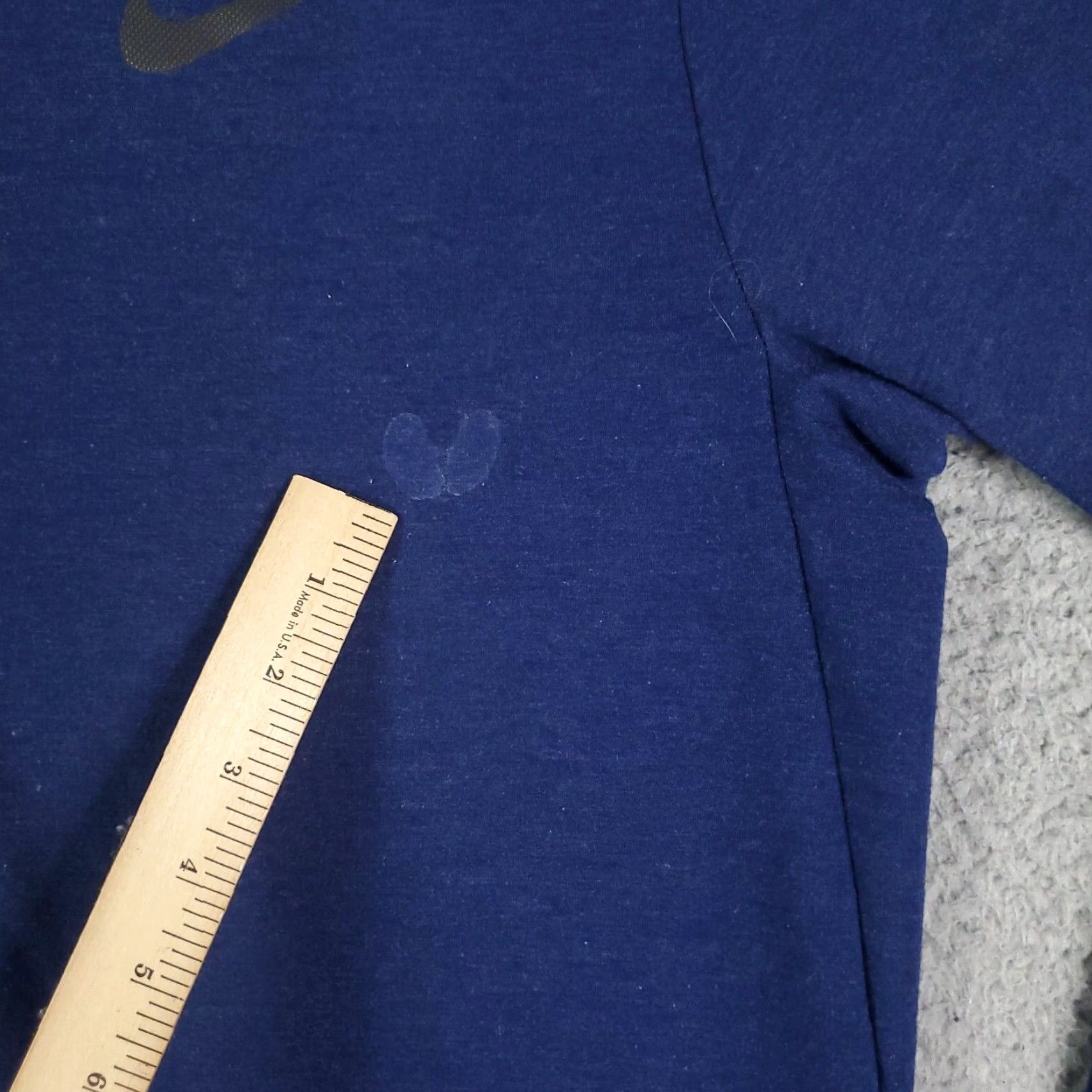 Nike Nike Mens Blue 1/4 Zip Pullover Sweater Dri Fit Long Sleeve Large Size US L / EU 52-54 / 3 - 6 Thumbnail
