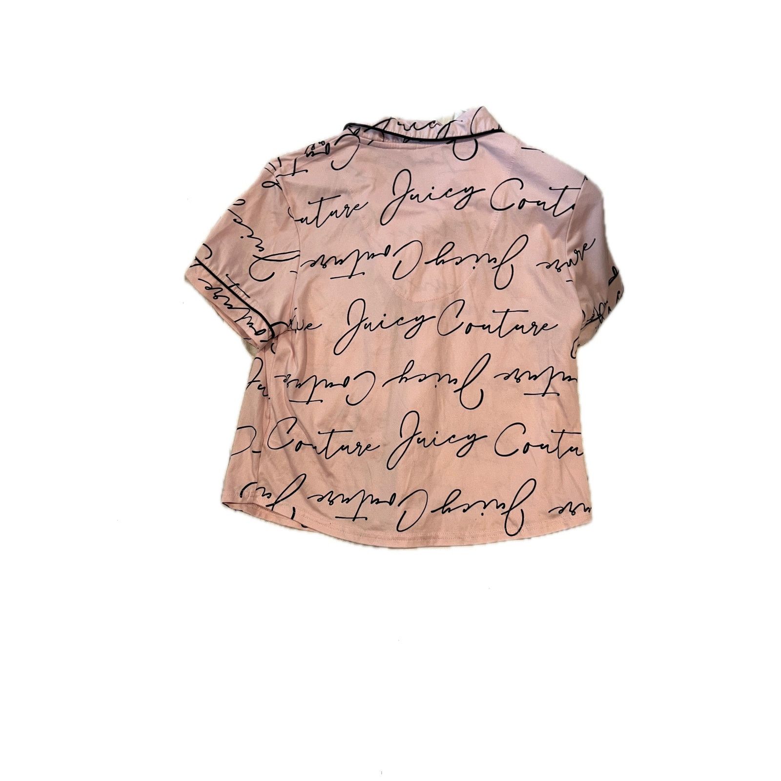 Juicy Couture juicy Couture Button Up Sleep Shirt Womans M Size ONE SIZE - 2 Thumbnail