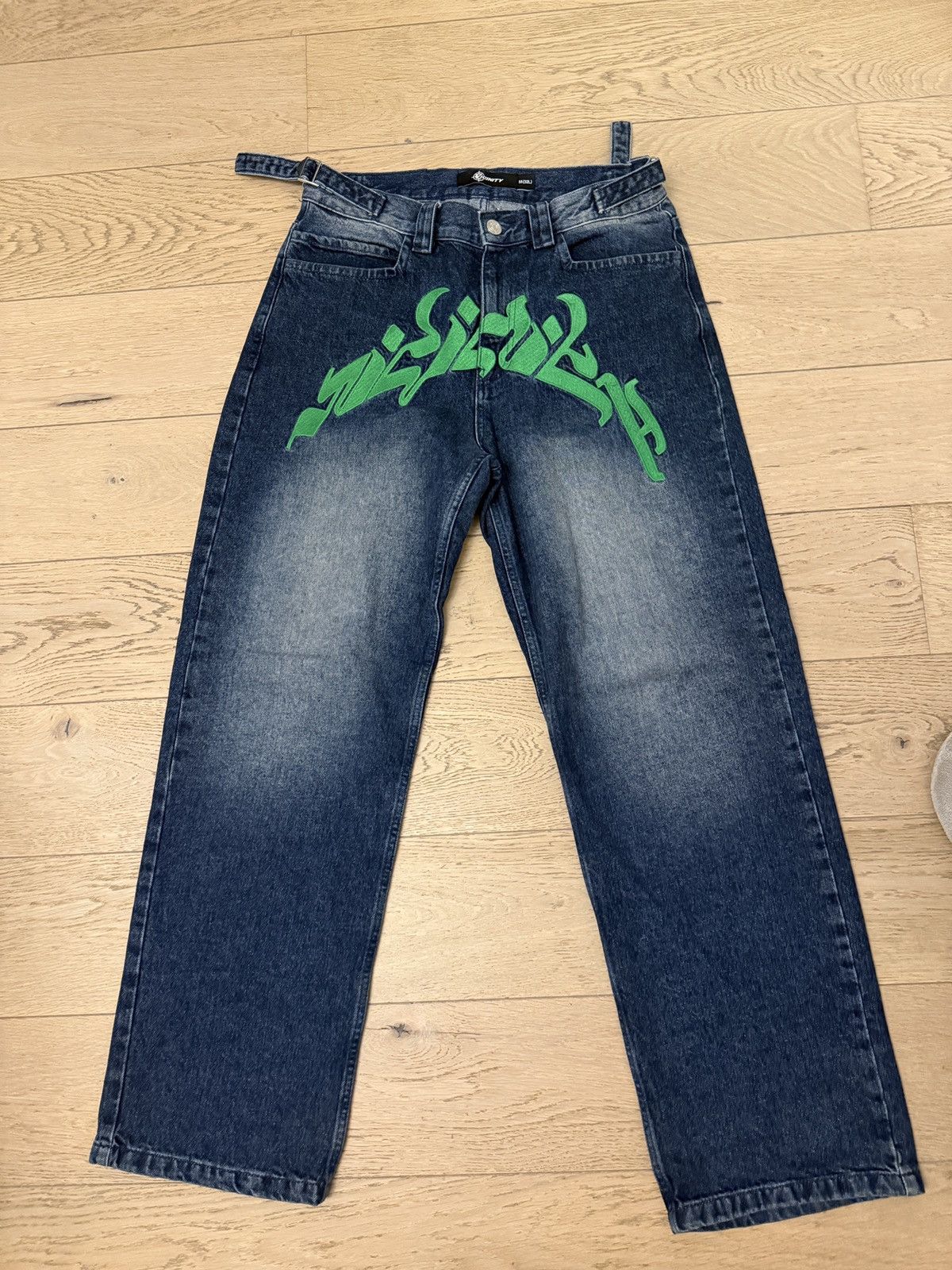 Other DENIM DARK BLUE / GREEN VICINITY Size US 32 / EU 48 - 1 Thumbnail