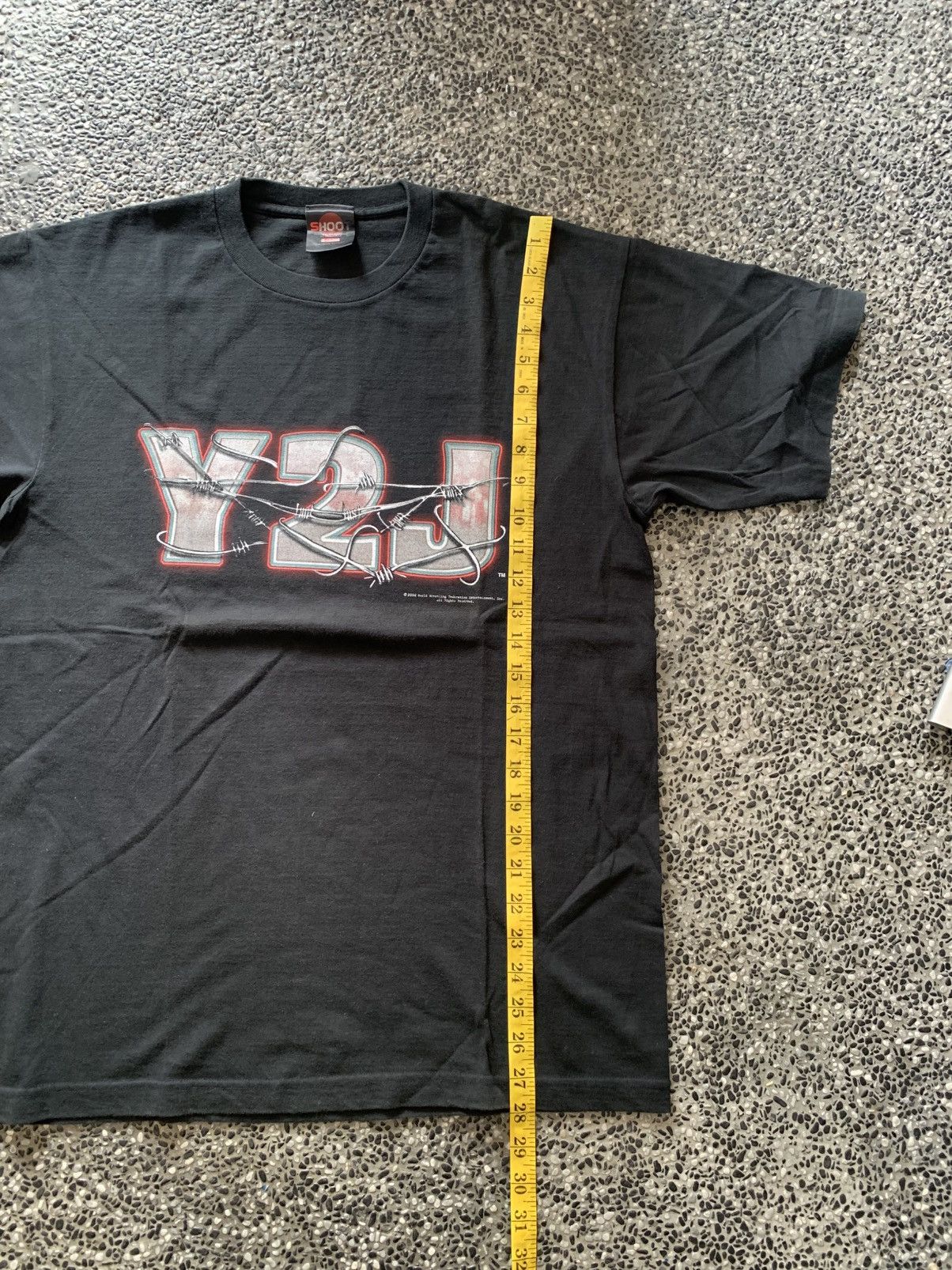 WWF Vintage Y2J Chris Jericho WWF Wrestling T shirt Size US XL / EU 56 / 4 - 10 Thumbnail