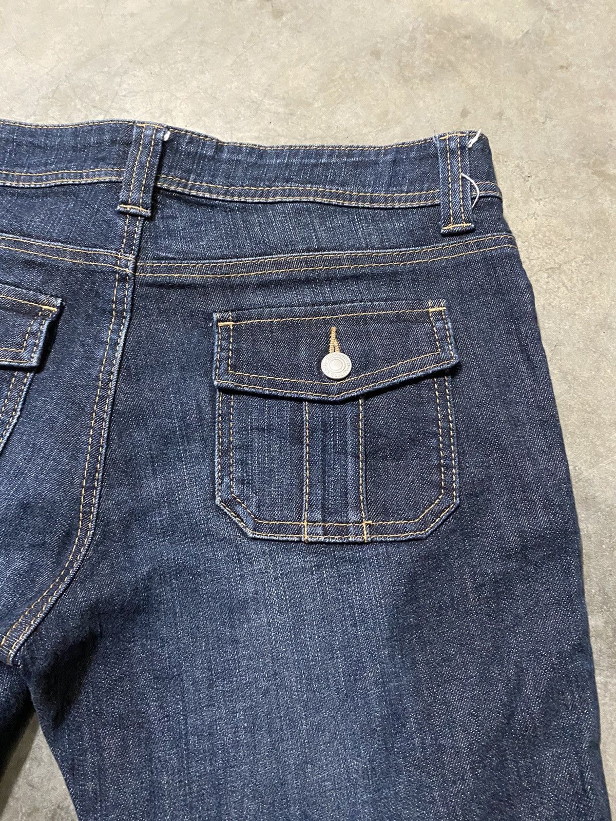 Hysteric Glamour × Japanese Brand Flare Jeans Japanese Blue Bush Boot Cut Denim Size US 31 - 16 Thumbnail