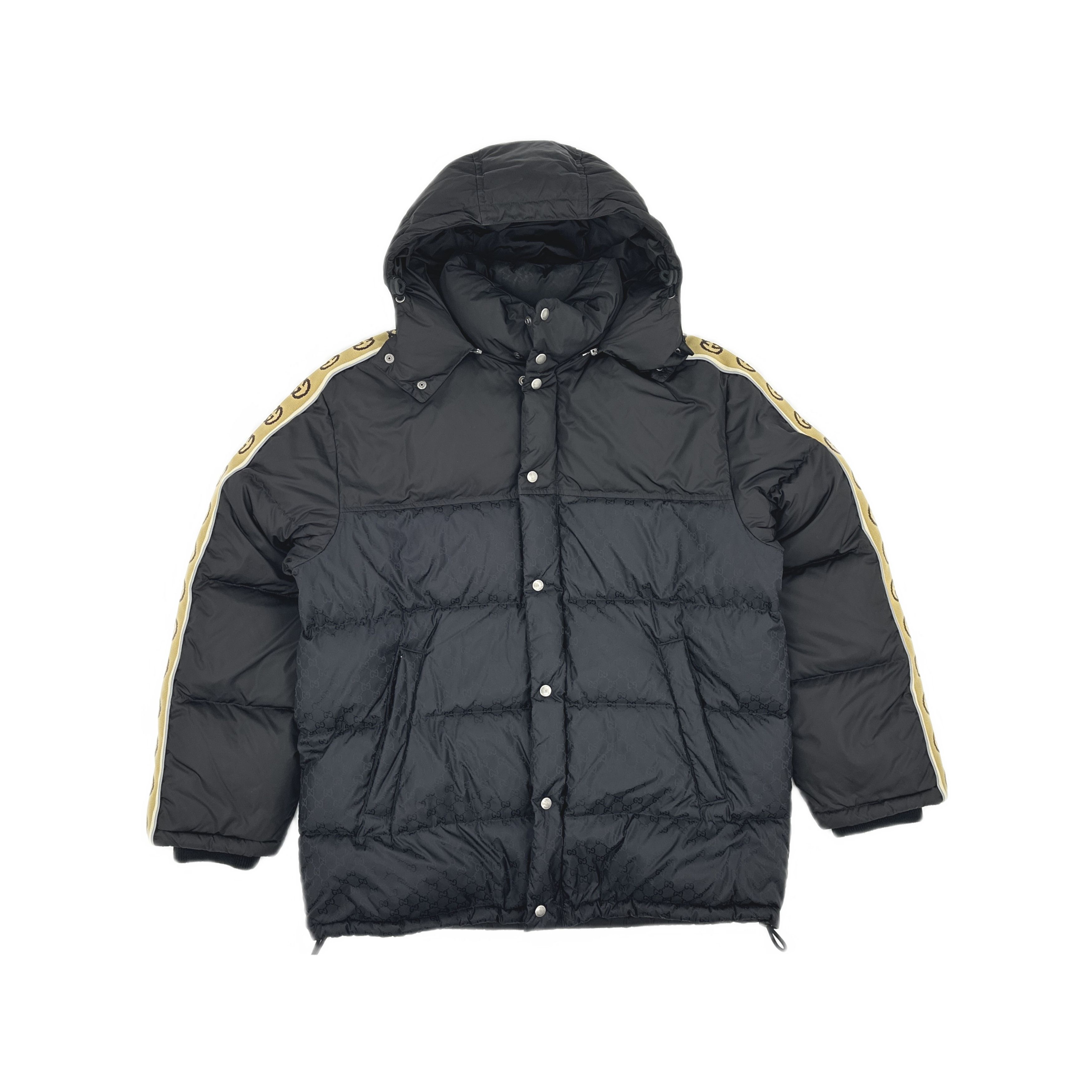 Gucci Gucci GG Monogram Hooded Down Jacket Size 52 Size US L / EU 52-54 / 3 - 1 Thumbnail