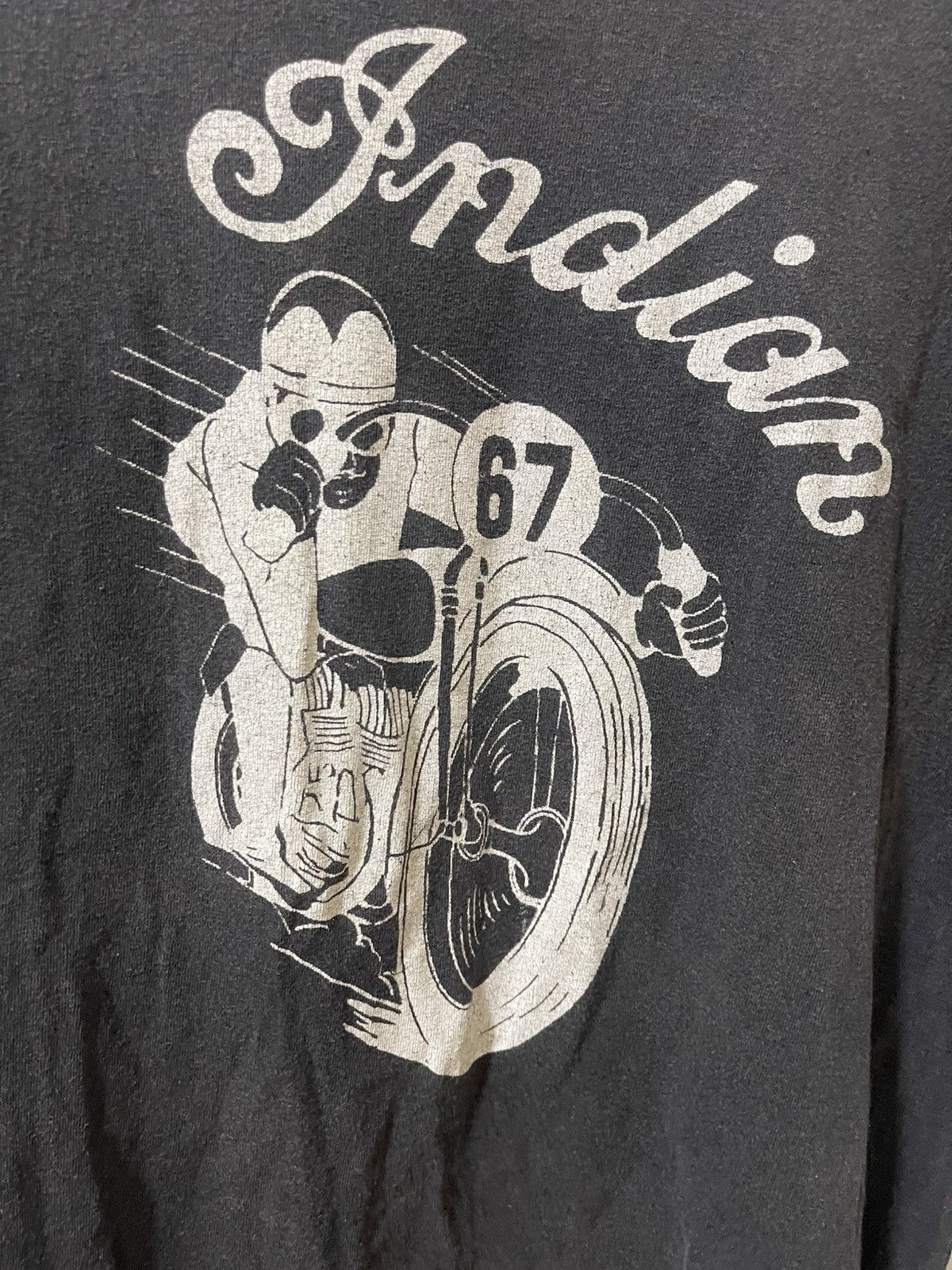 Indian Motorcycle Sun Faded thrashed Indian Motorcycle tee Size US S / EU 44-46 / 1 - 2 Thumbnail