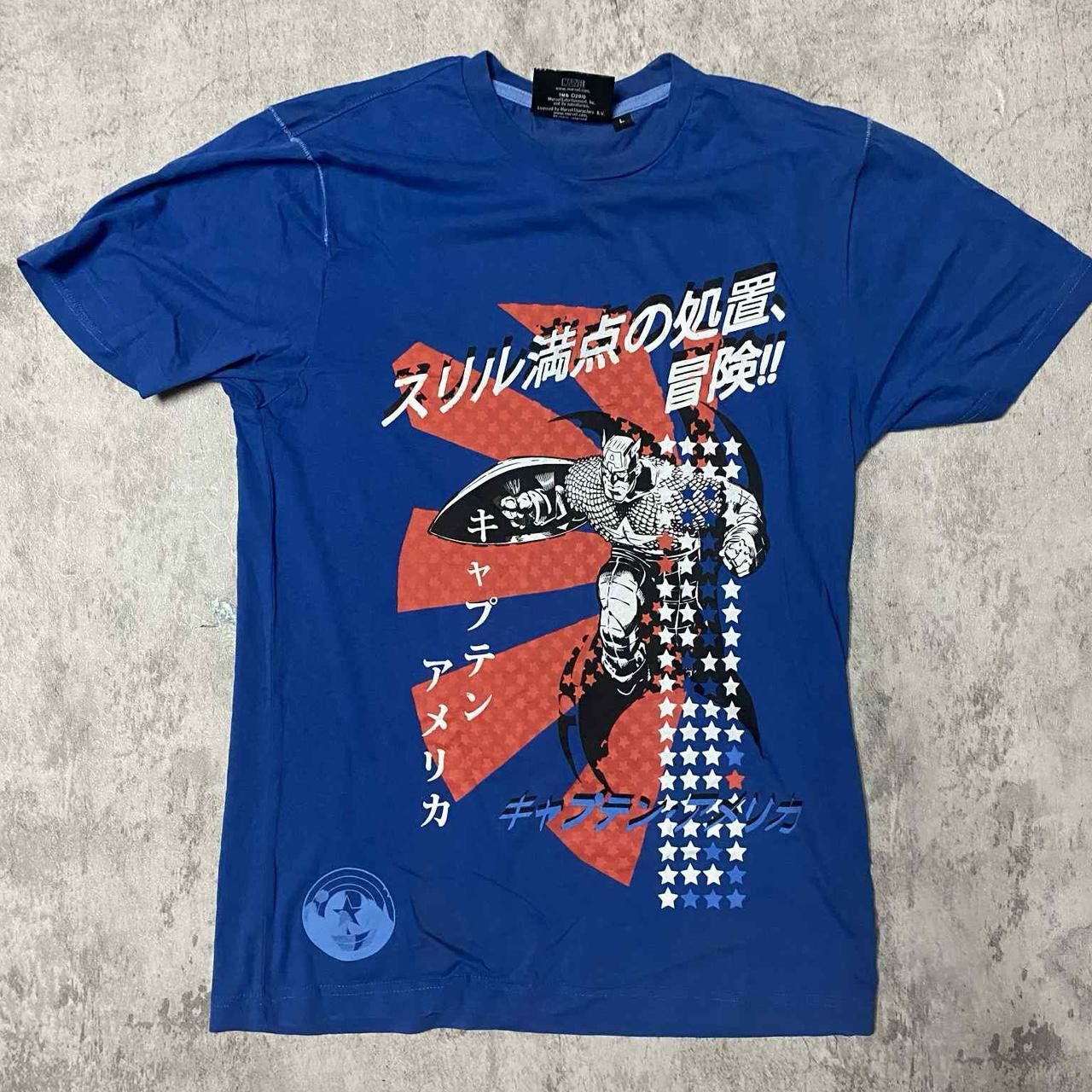 トップス Nettspend Invert Tour Vlone T-Shirt Other Nettspend Invert Tour “Vlone” Tee White + Red + Blue