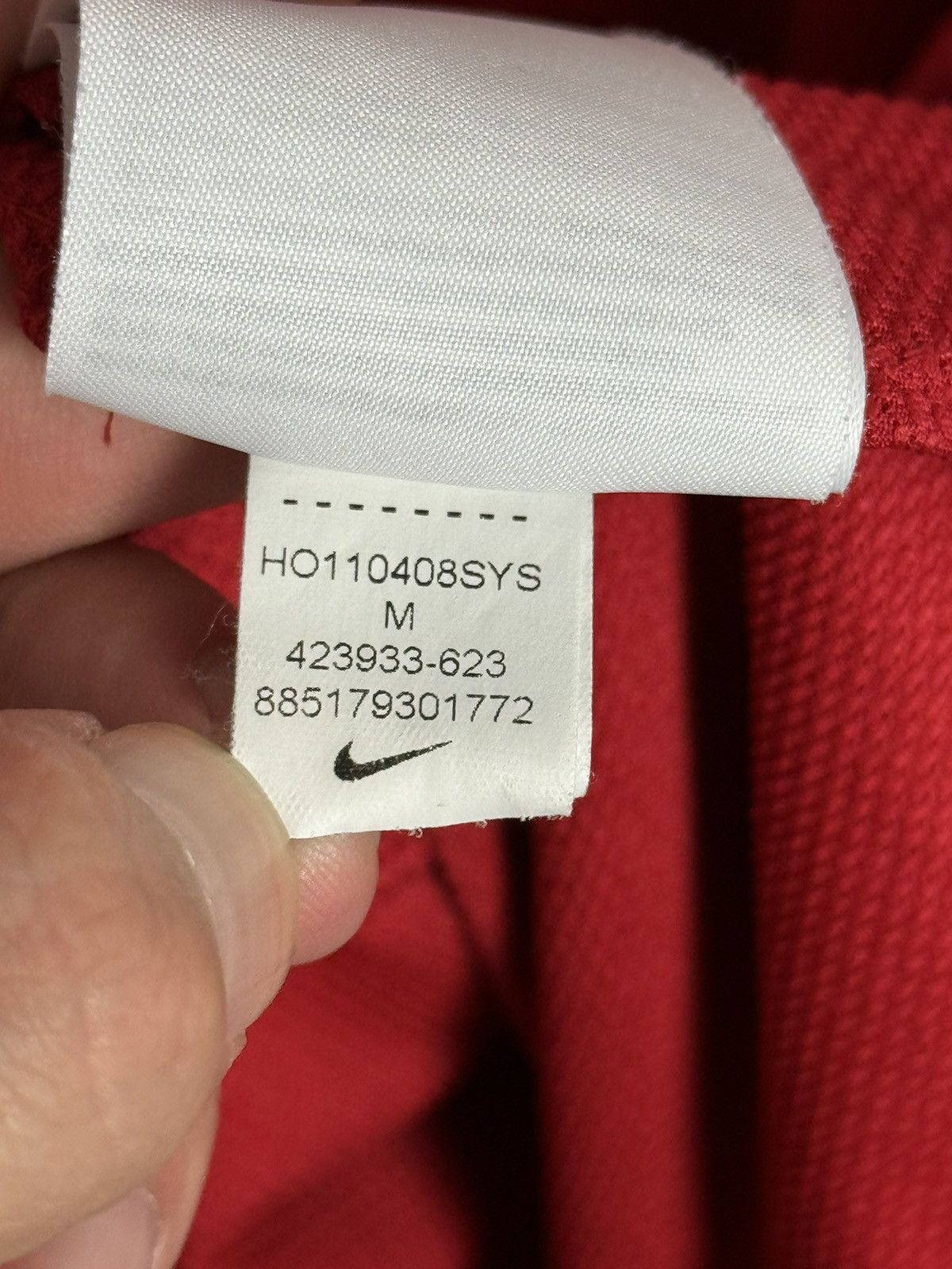 Nike Manchester United 11/12 Home Football Long Sleeve Jersey Size US M / EU 48-50 / 2 - 21 Thumbnail