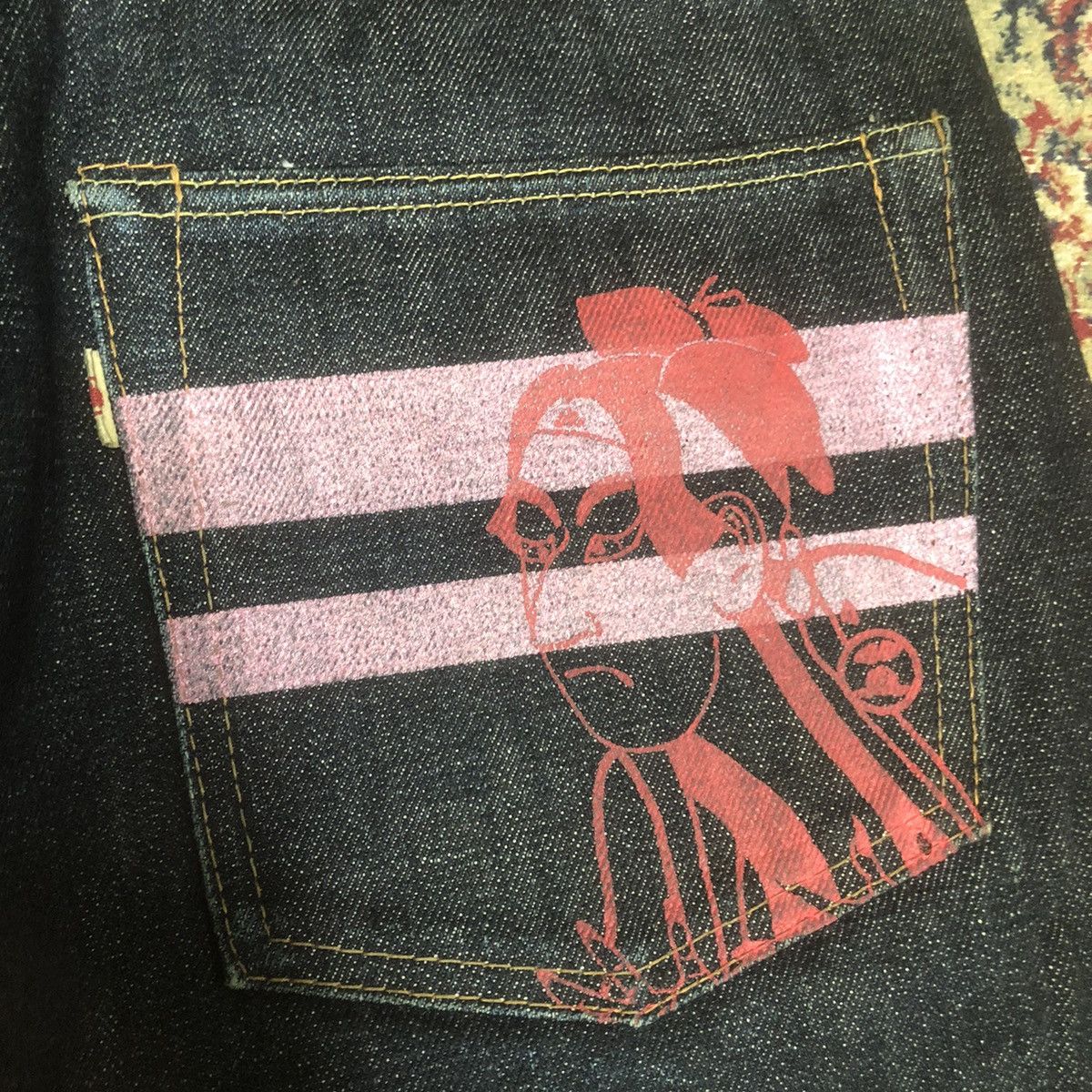 Japanese Brand × Momotaro Jeans × Vintage Momotaro Denim Jeans Size US 34 / EU 50 - 13 Thumbnail