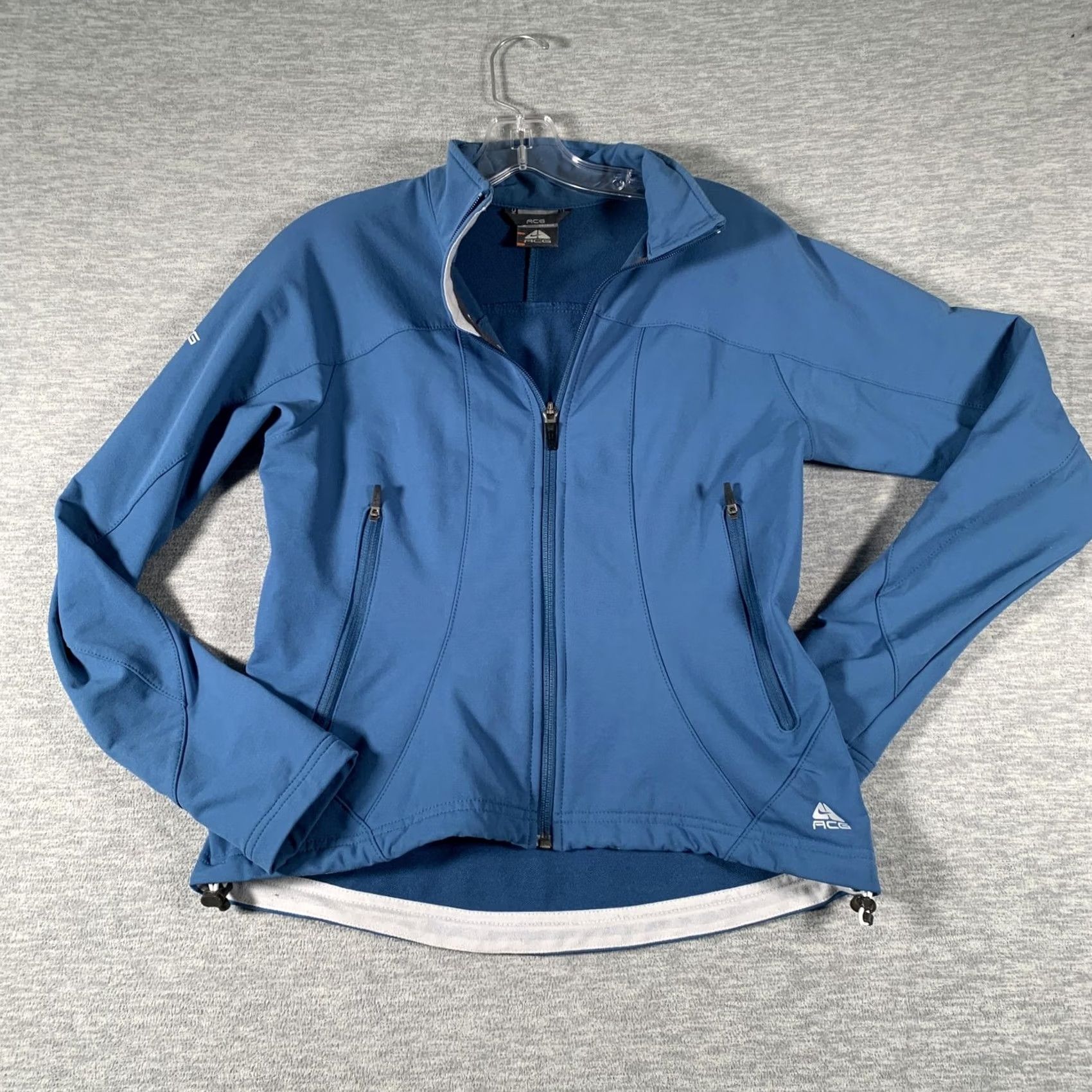 Nike Nike ACG Jacket Womens S Blue Softshell Full Zip Hiking Windbreaker Outdoor Size S / US 4 / IT 40 - 2 Thumbnail