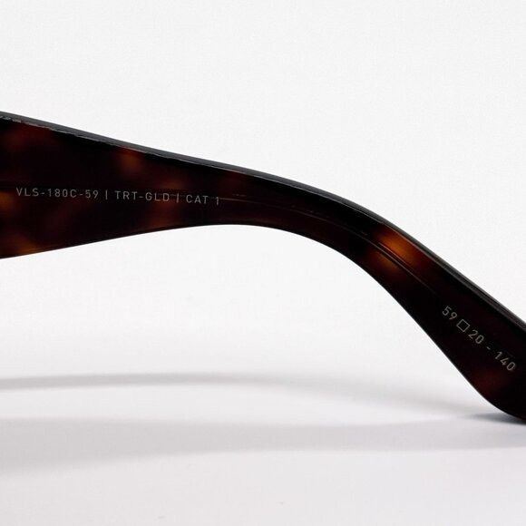 Valentino NEW VALENTINO SUNGLASSES VLS-180C HAVANA/ORANGE WOMEN EYEWEA Size ONE SIZE - 8 Thumbnail