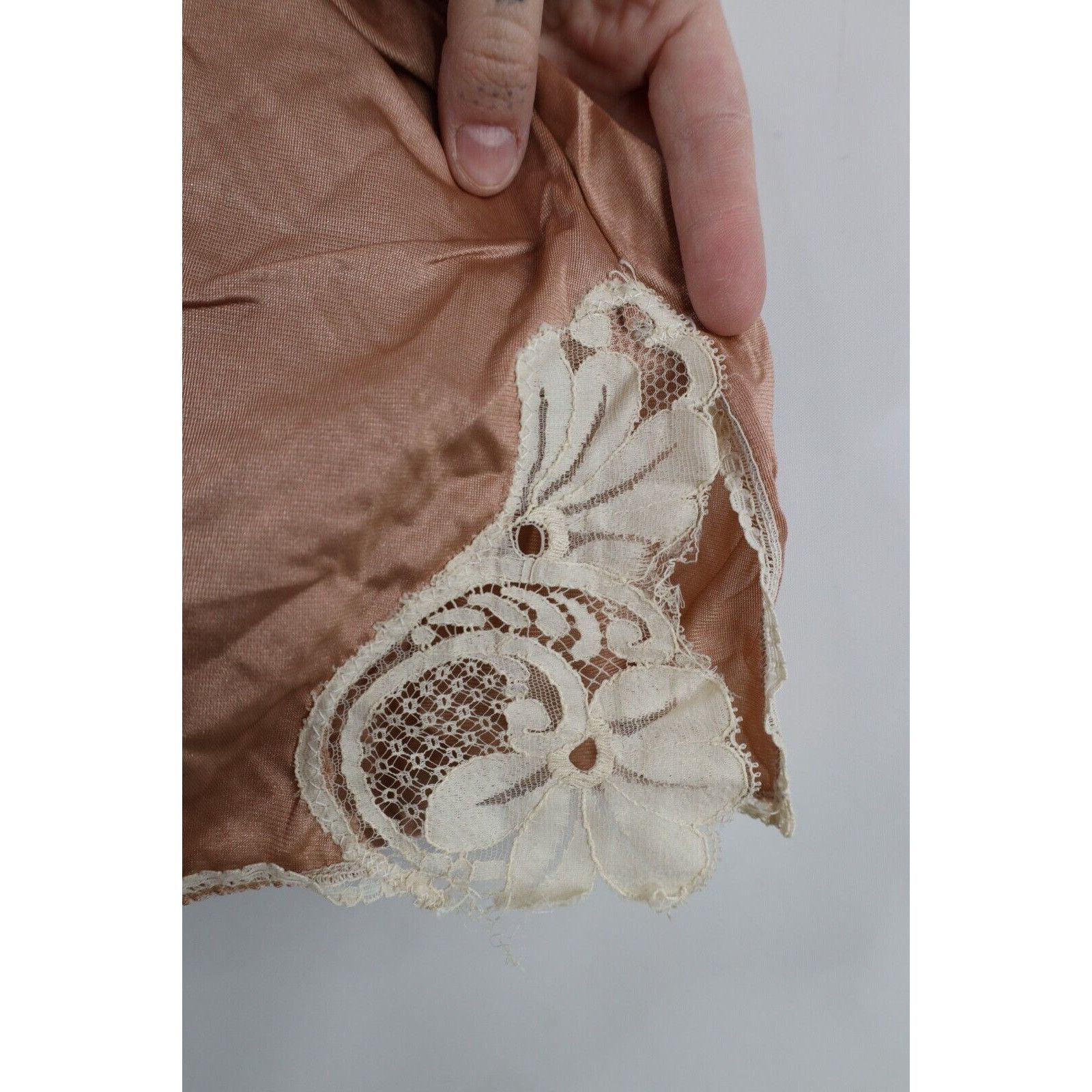 Vintage Vintage 60s 70s Rockabilly Hollywood Lace Flower Romper Size XS / US 0-2 / IT 36-38 - 6 Thumbnail