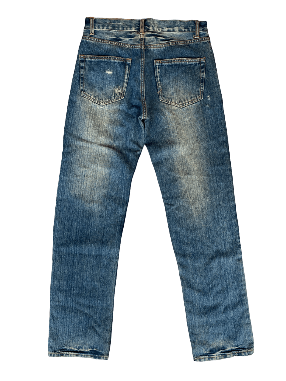 Affliction × If Six Was Nine Japanese Nylaus Distressed Ripped Jeans Size US 31 - 2 Thumbnail