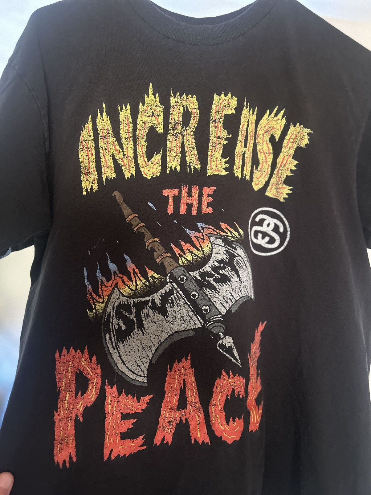 Stussy × Vintage Vintage Stussy T! Size US M / EU 48-50 / 2 - 2 Thumbnail