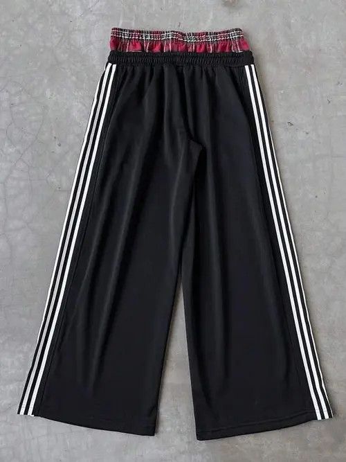 Other Stripe Double drawstring Sweatpants Flared Size US 30 / EU 46 - 3 Thumbnail
