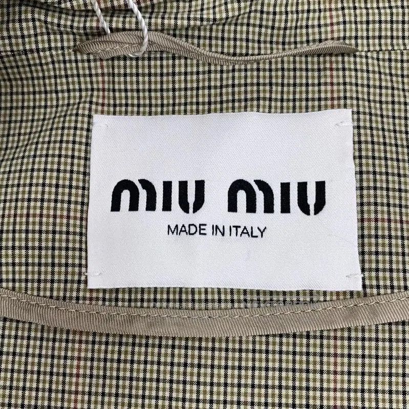 Miu Miu Miu Miu Women's Brown Cotton Jacket . Size XS / US 0-2 / IT 36-38 - 5 Thumbnail