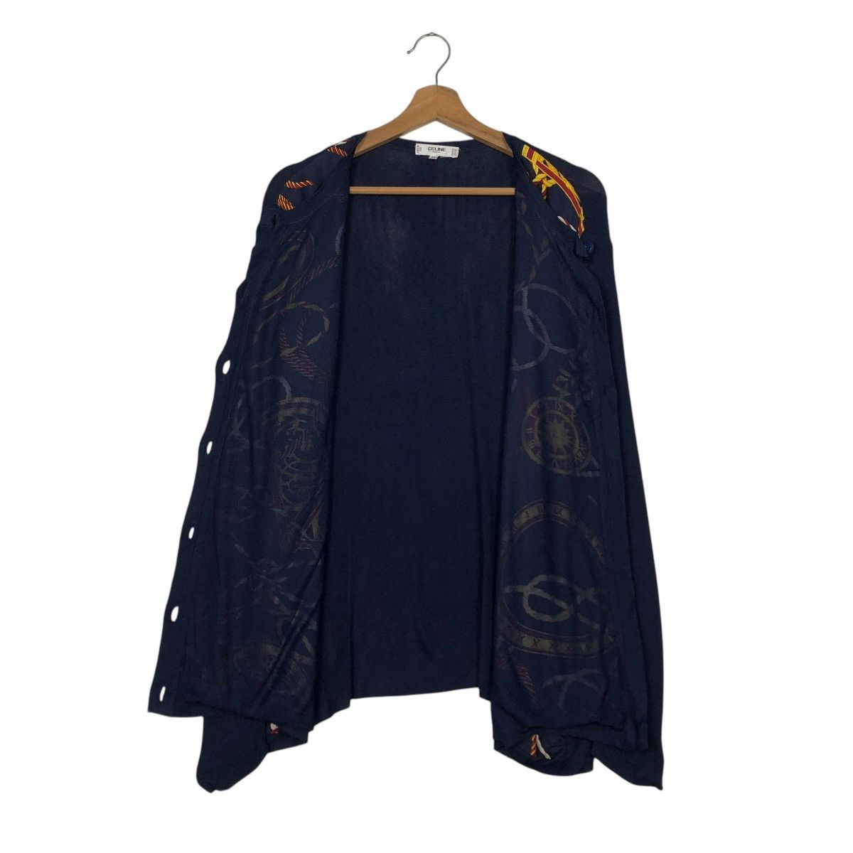Celine 🔥VINTAGE CELINE PARIS BUTTON UPS FULL PRINT Size M / US 6-8 / IT 42-44 - 13 Thumbnail