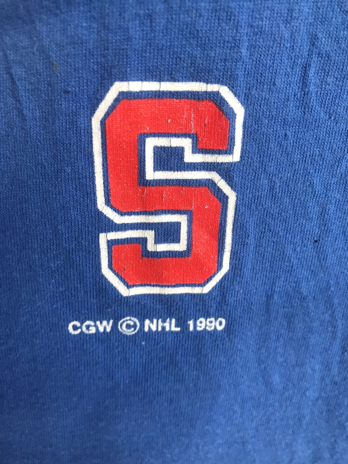 NHL Vintage 1990 Wnnipeg Jets NHL tee Size US M / EU 48-50 / 2 - 3 Thumbnail