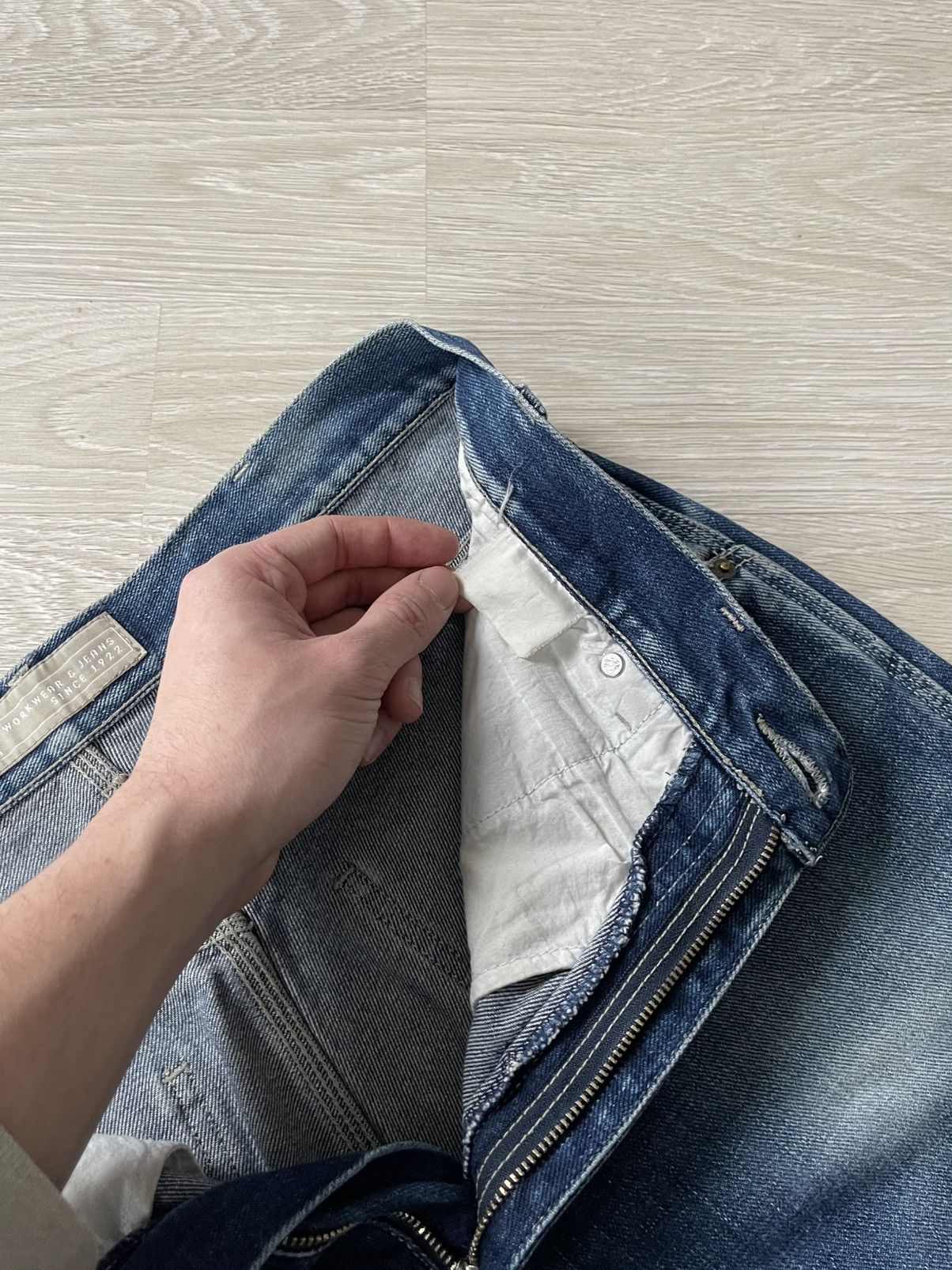 Dickies crazy vintage 90s dickies loose distressed y2k jeans pants Size US 32 / EU 48 - 11 Thumbnail