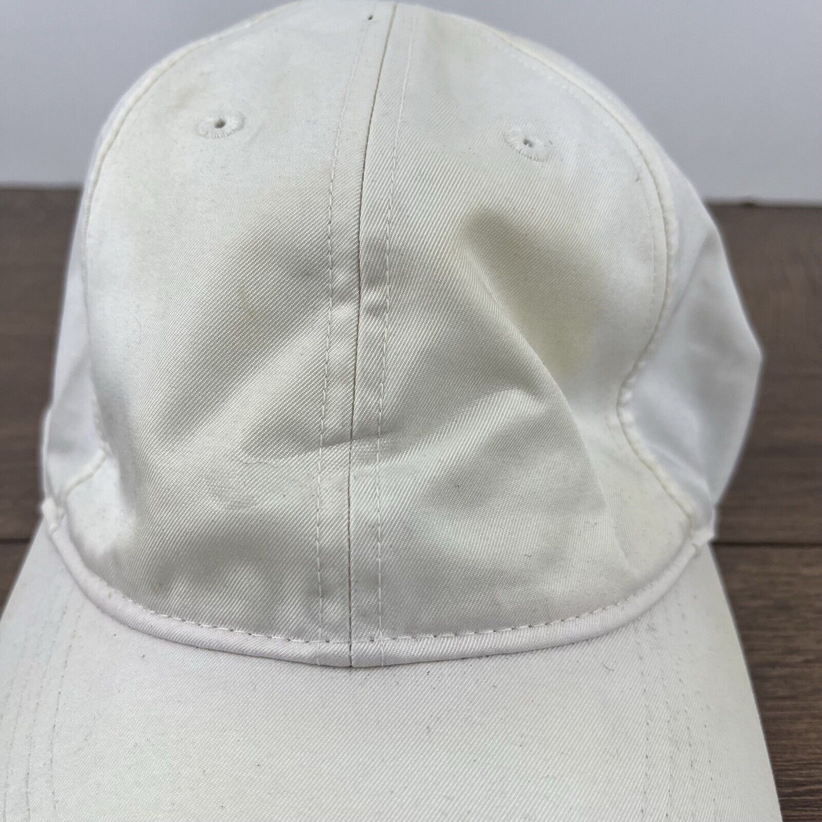 Nike Nike Golf White Baseball Hat Cap Hat White Adjustable Hat Wh Size ONE SIZE - 6 Thumbnail
