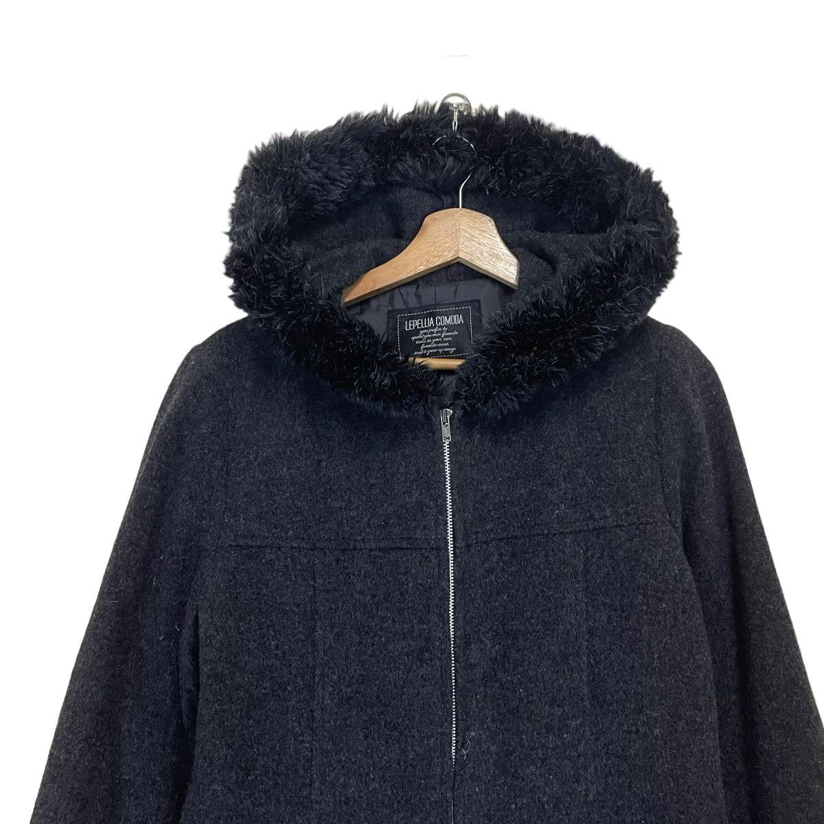 Japanese Brand Lepellia Camoda Fur Hoodie Jacket Size M / US 6-8 / IT 42-44 - 4 Thumbnail