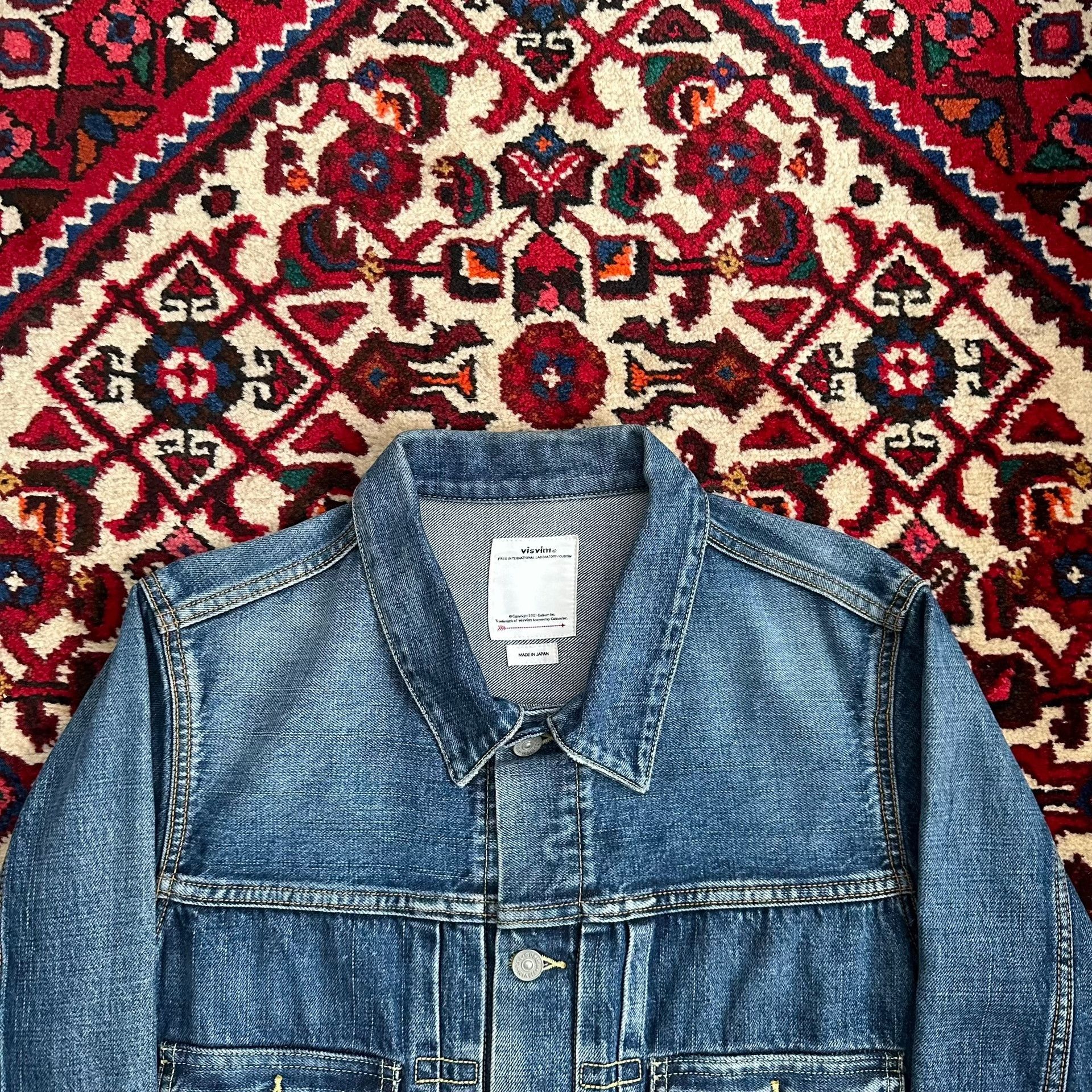 Visvim visvim 20aw 101 jkt denim jacket Size US L / EU 52-54 / 3 - 5 Thumbnail