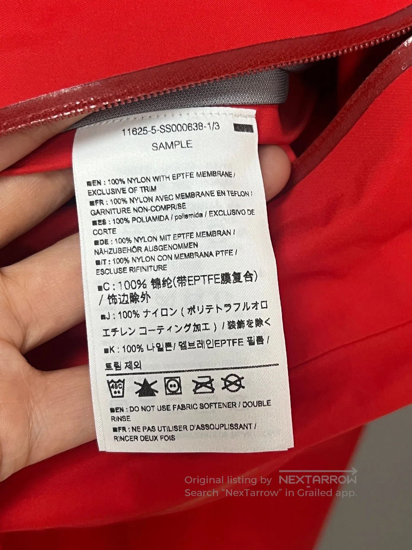Arc'teryx arcteryx beta ar red shell jacket. Size US M / EU 48-50 / 2 - 4 Thumbnail