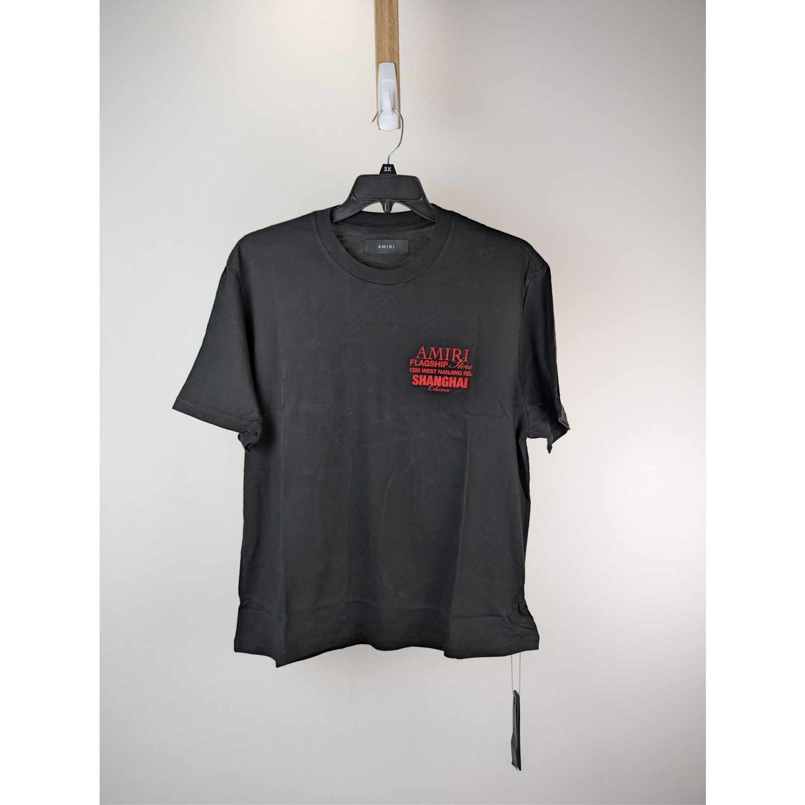 Amiri o1rshd1 Shanghai Exclusive Short Sleeve Tee T-Shirt in Black Size US XL / EU 56 / 4 - 8 Thumbnail