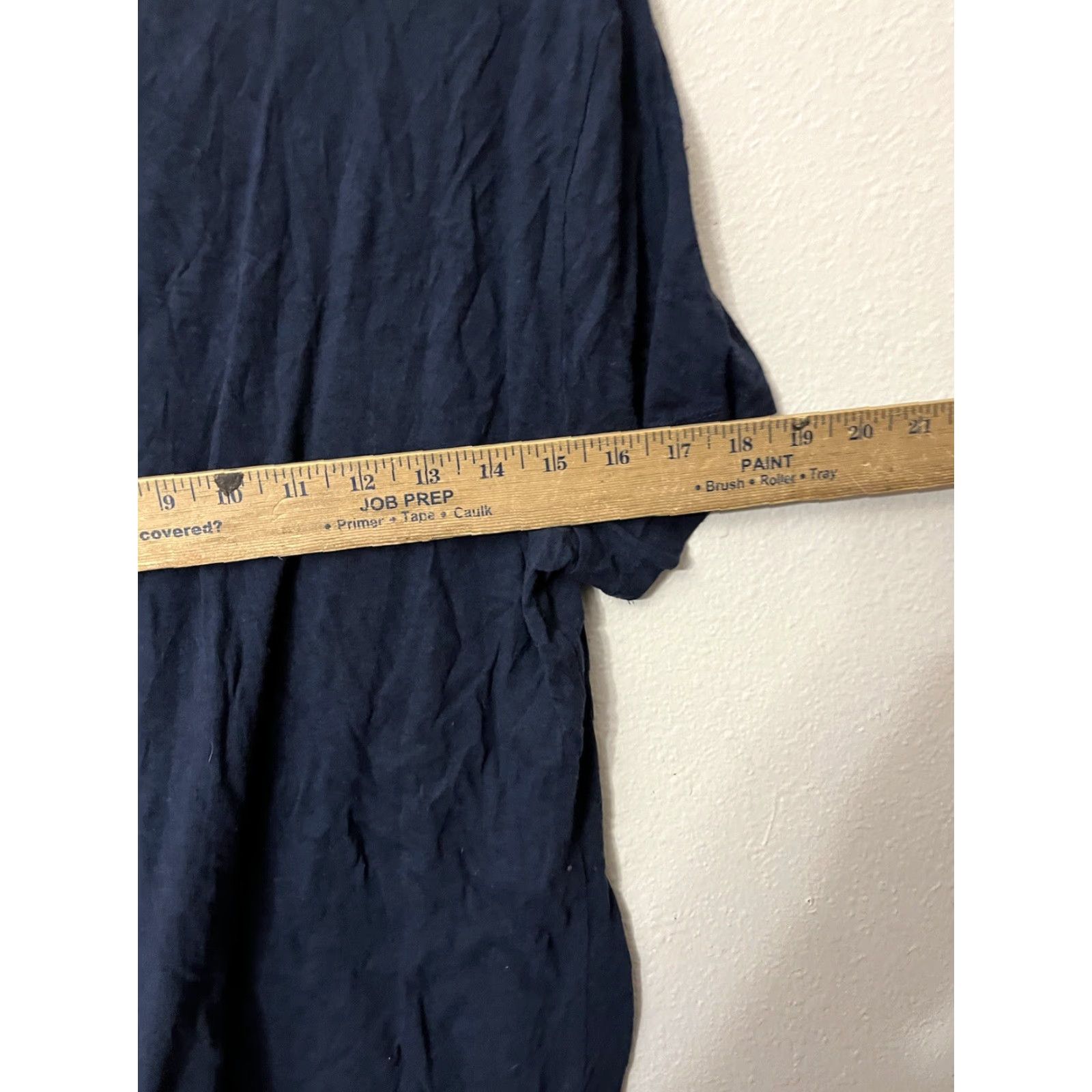 Nautica VINTAGE Nautica T-Shirt Women’s Solid Short Sleeve Pullover 100% Cotton L Blue Womens Size L / US 10 / IT 46 - 5 Thumbnail
